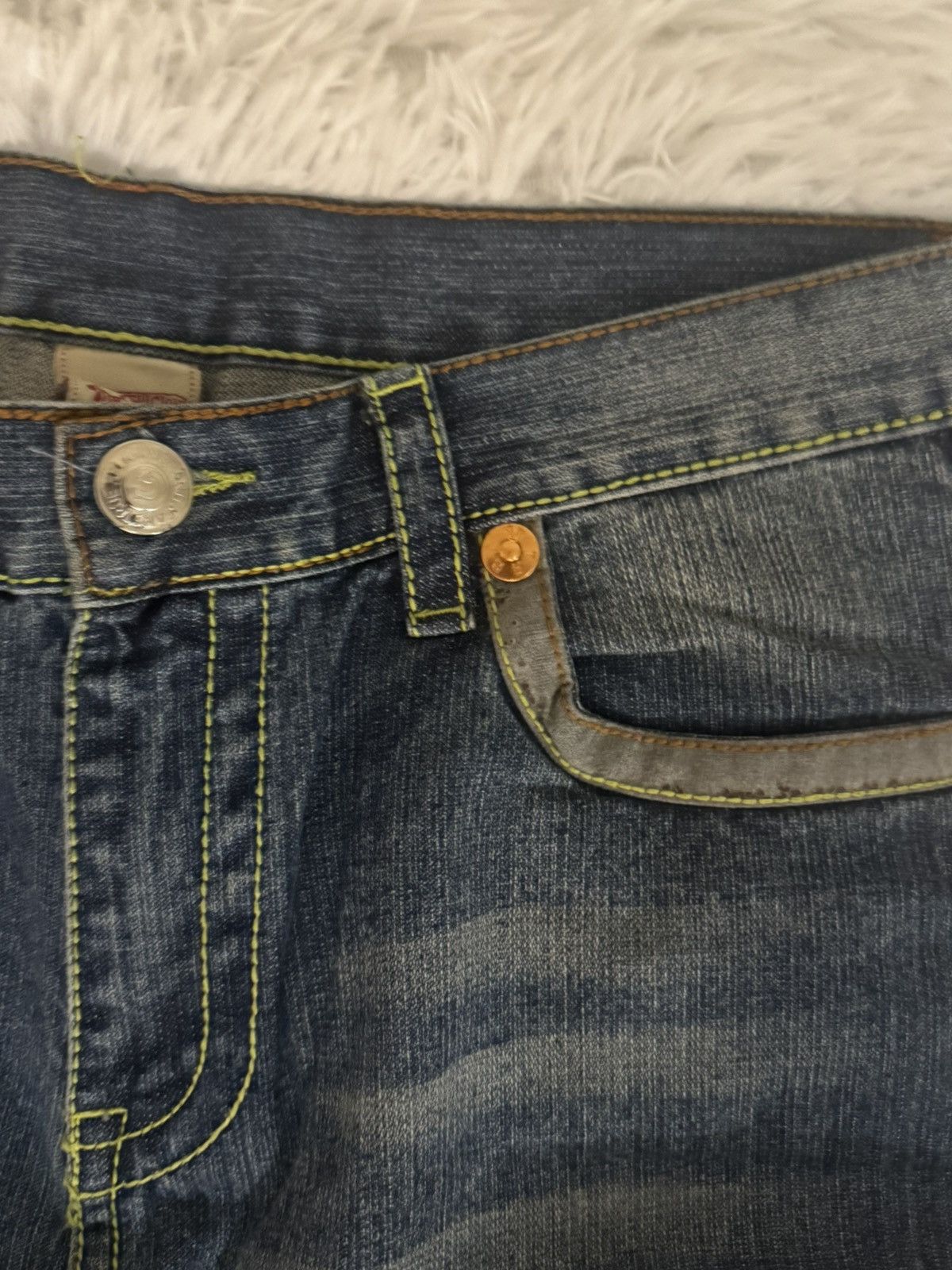 True Religion Rare True Religion Ricky Denim Size US 34 / EU 50 - 4 Thumbnail
