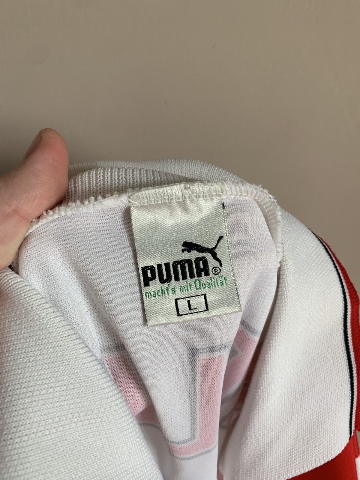 Puma × Vintage England 1995 Home Rugby League Shirt Puma Jersey Size L Size US L / EU 52-54 / 3 - 9 Thumbnail