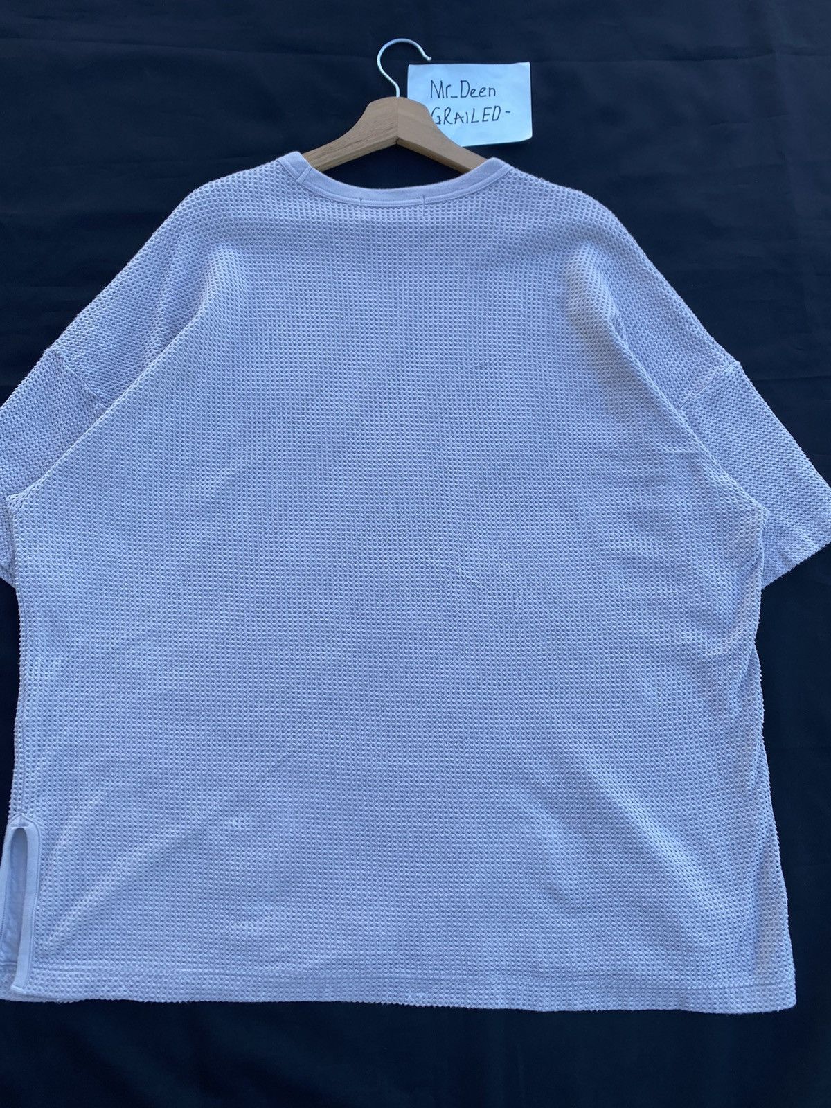 CABANE de ZUCCa Rare Cabane de Zucca by Issey Miyake Waffle Tshirt Size US XXL / EU 58 / 5 - 17 Thumbnail