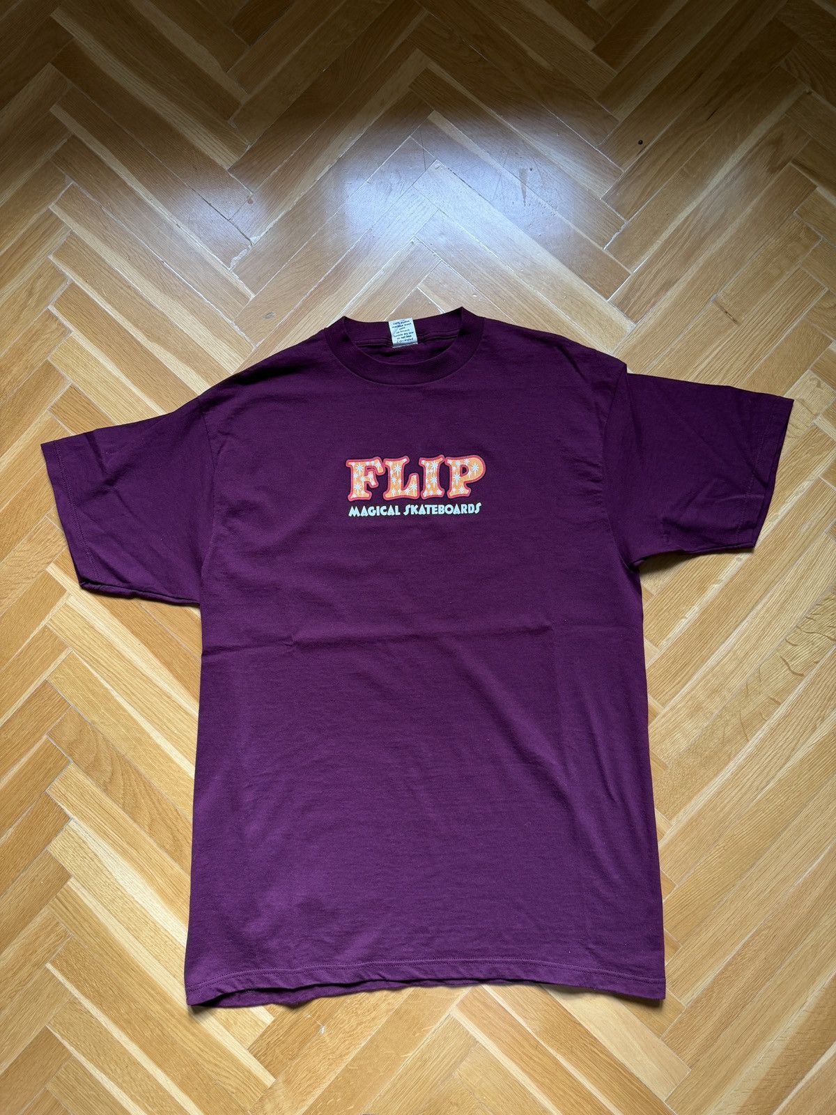 Hook-Ups NOS 90s Flip Skateboards Tee Size US XL / EU 56 / 4 - 1 Thumbnail