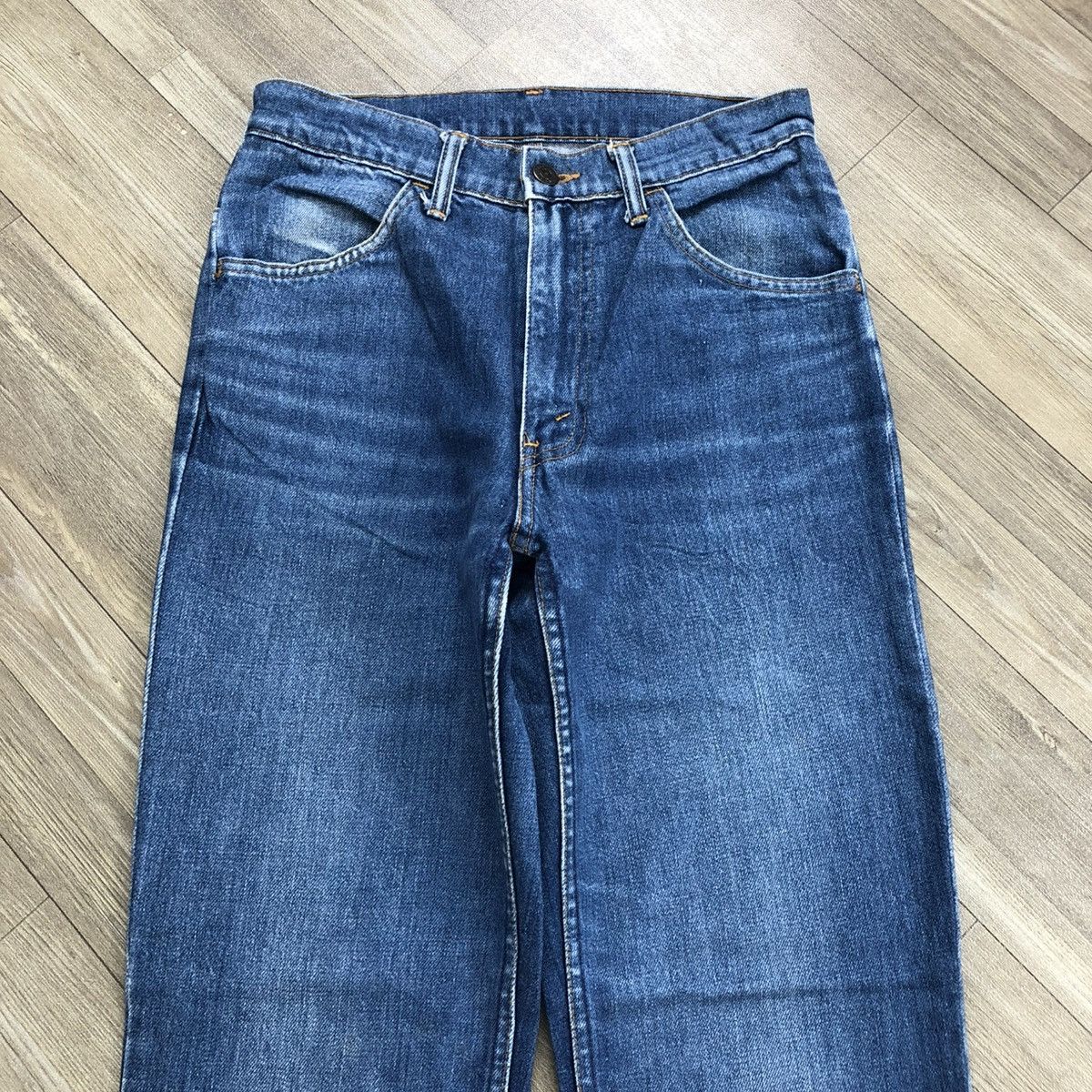 Levi's × Levi's Vintage Clothing × Vintage 🇯🇵Vintage 80s Levis 517 Orange Tab J02 Bootcut Flared Jeans Size US 28 / EU 44 - 2 Thumbnail
