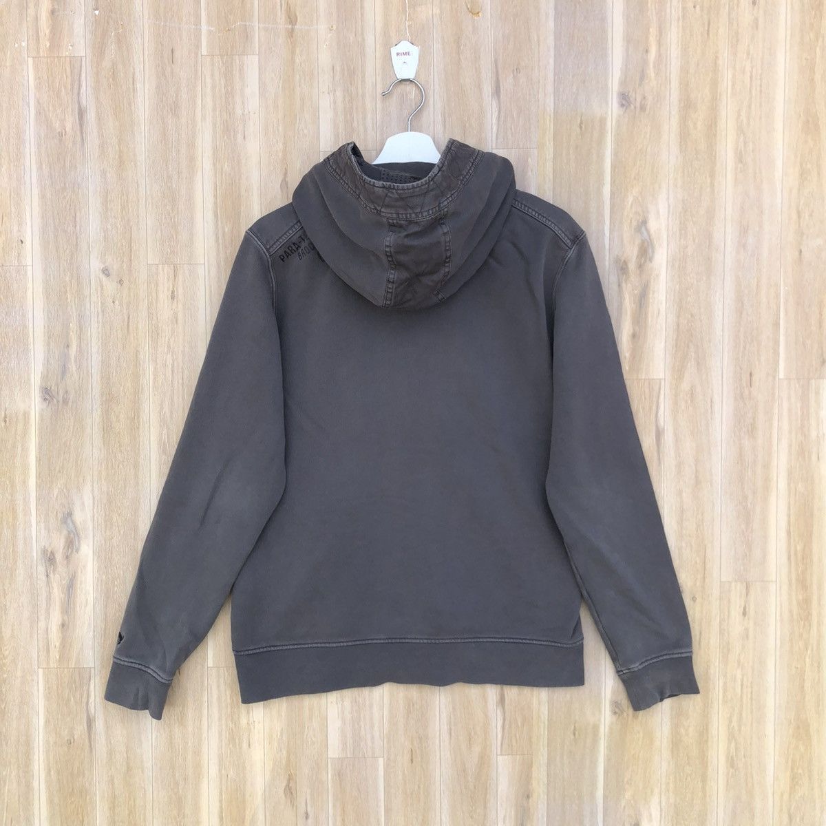 Avirex Vintage Avirex Zip Up Hooded Distressed Faded Sweatshirt Size US L / EU 52-54 / 3 - 5 Thumbnail