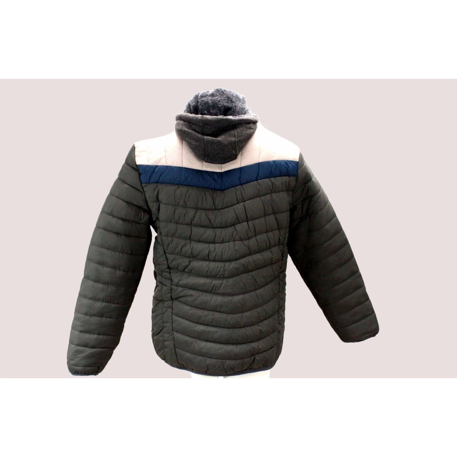 Vintage Maximos Puffer Jacket Mens XL Gray Full Zip Insulated Sherpa Lined Outdoors USA Jacket Size US XL / EU 56 / 4 - 1 Thumbnail
