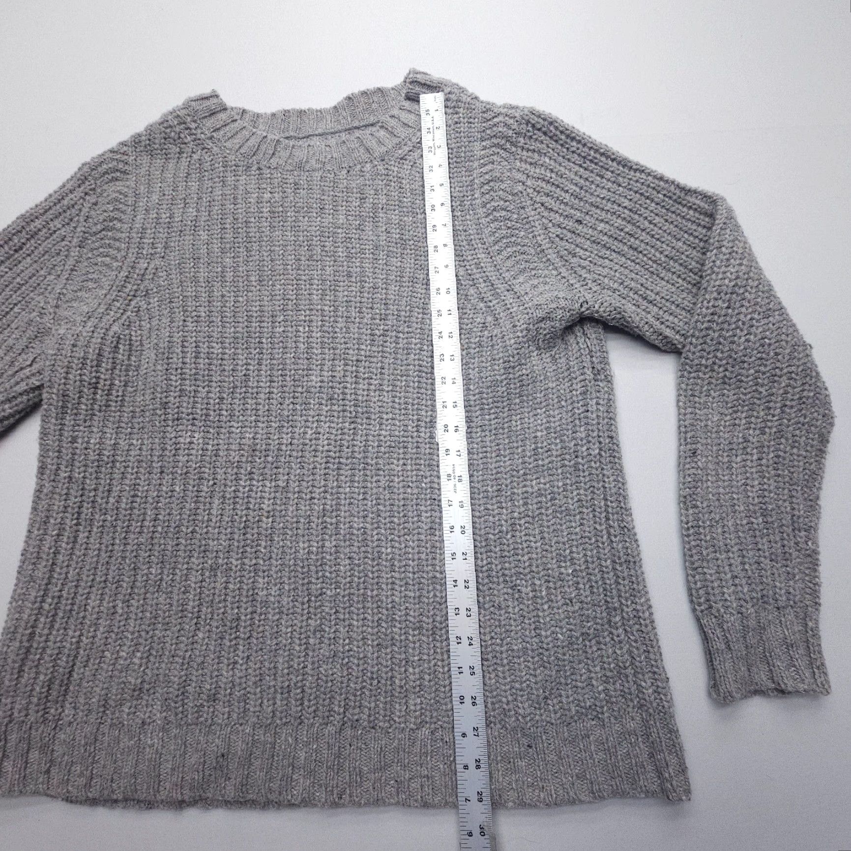 Vintage REI Co-op Wallace Lake Wool Chunky Knit Sweater Mens XL Gray Fisherman Outdoor Size US XL / EU 56 / 4 - 5 Thumbnail
