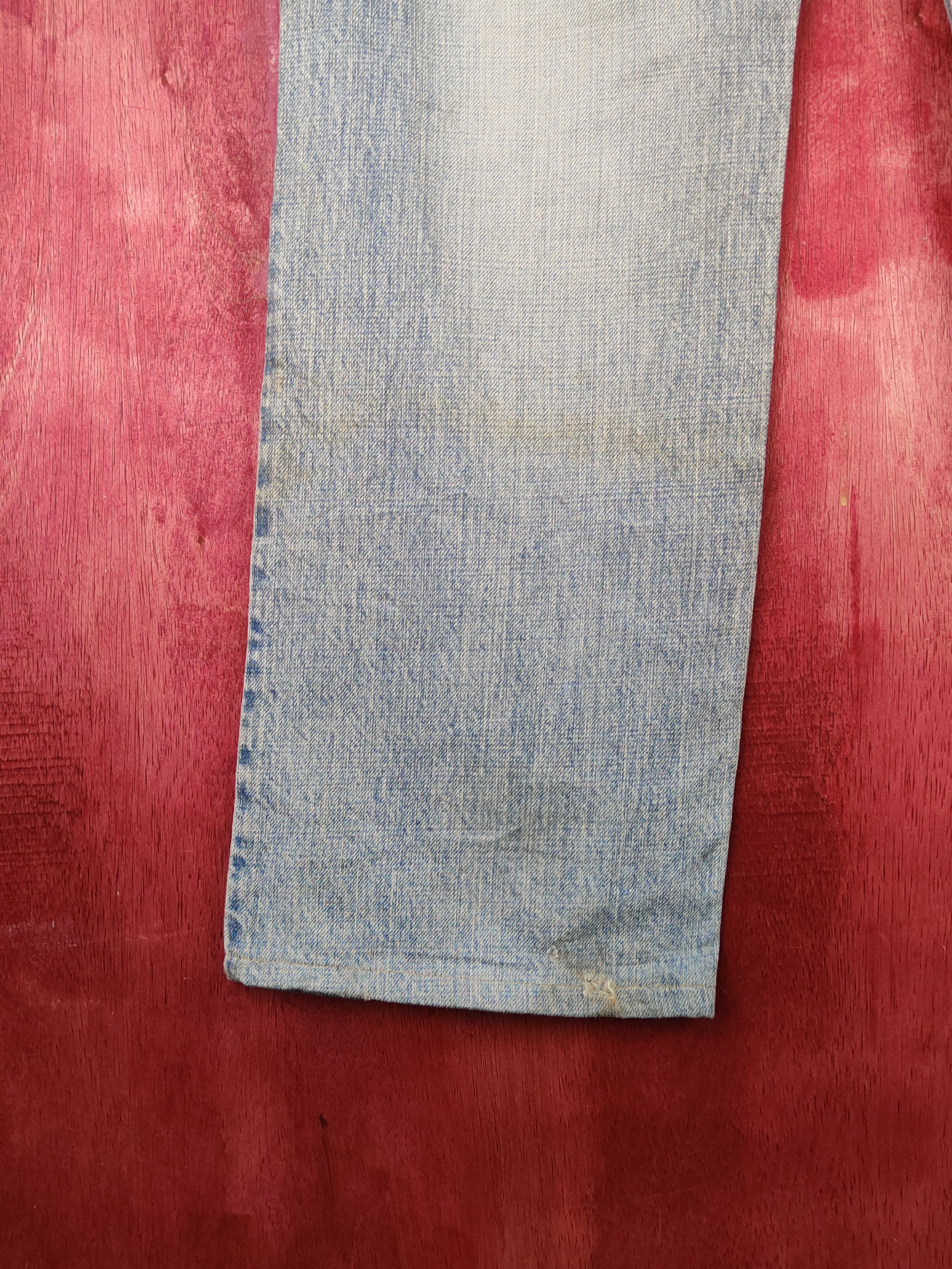 Japanese Brand Cocolulu Blue Faded Distressed Multipocket Denim #S1530 Size 29" - 10 Thumbnail