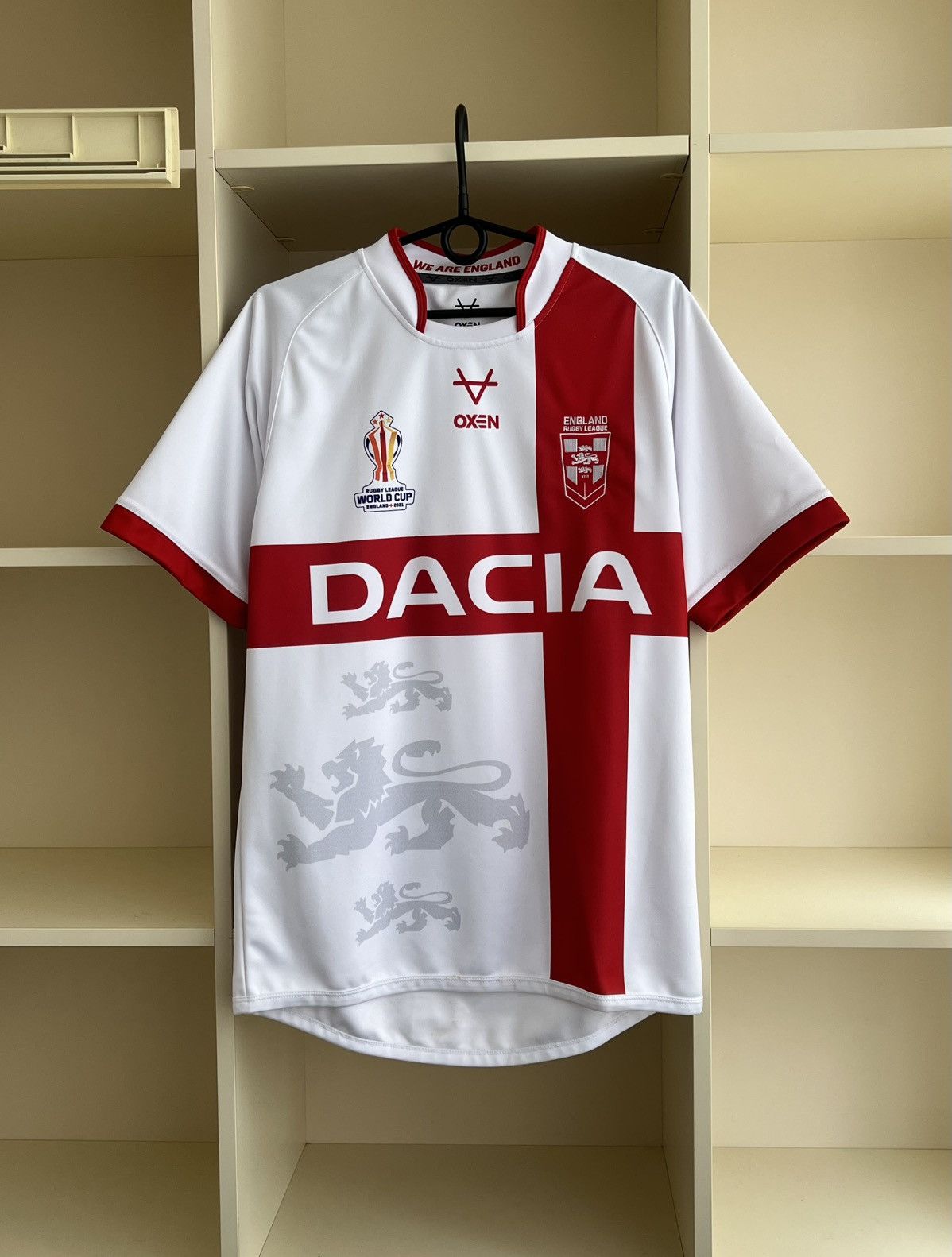 Other UK England Rugby League Team Shirt oXen Jersey Rugby World Cup Size US S / EU 44-46 / 1 - 1 Thumbnail