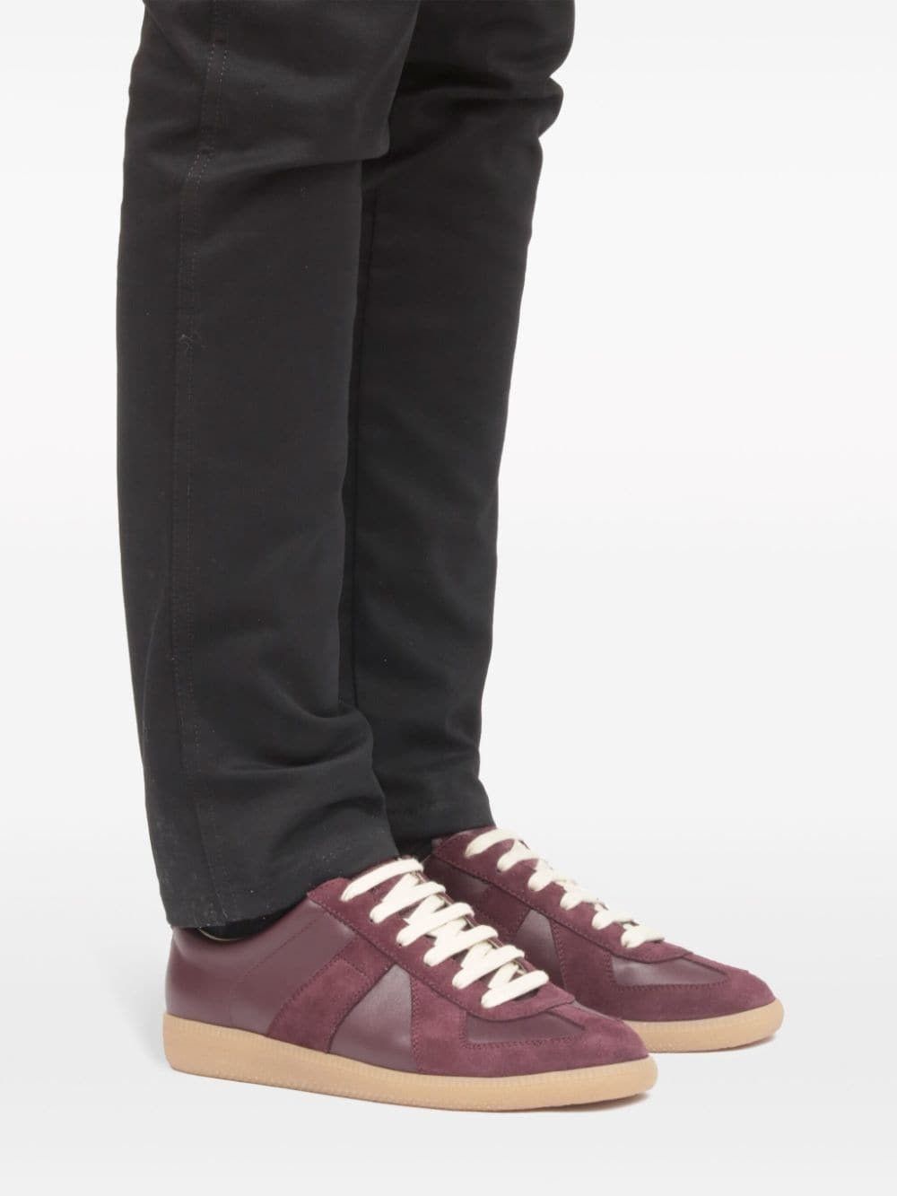 Maison Margiela oc11z0825 Replica Low-Top Sneakers in Bordeaux Red Size US 5 / IT 35 - 6 Thumbnail