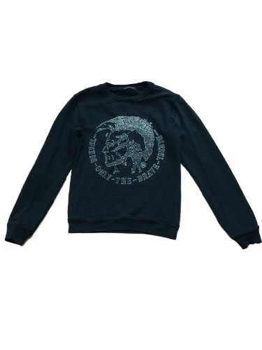 Diesel Vintage Diesel Big Y2K Logo Warm Sweater Size M Size M / US 6-8 / IT 42-44 - 1 Thumbnail