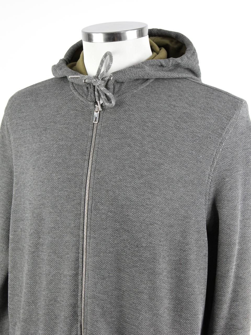 Ted Baker TED BAKER Knitted lightweight hoodie with zipper Size US XXL / EU 58 / 5 - 4 Thumbnail