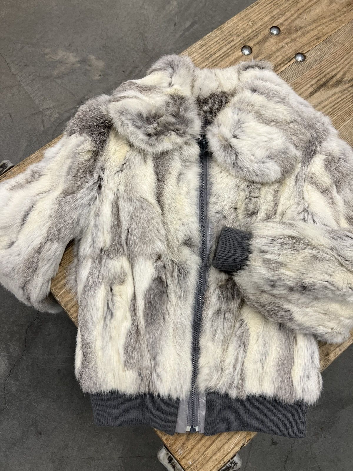 Designer × Vintage D.D. Sloane Fur Coat Size S / US 4 / IT 40 - 1 Thumbnail