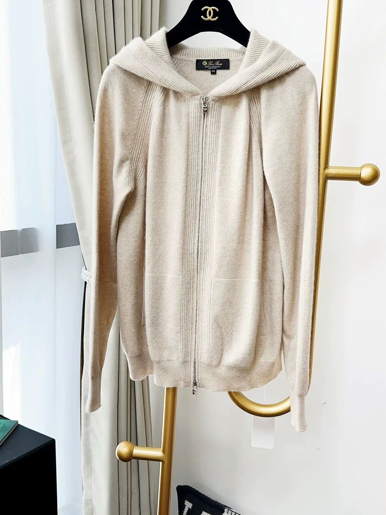 Loro Piana LORO PIANA Long sleeve cashmere knit cardigan Size M / US 6-8 / IT 42-44 - 7 Thumbnail