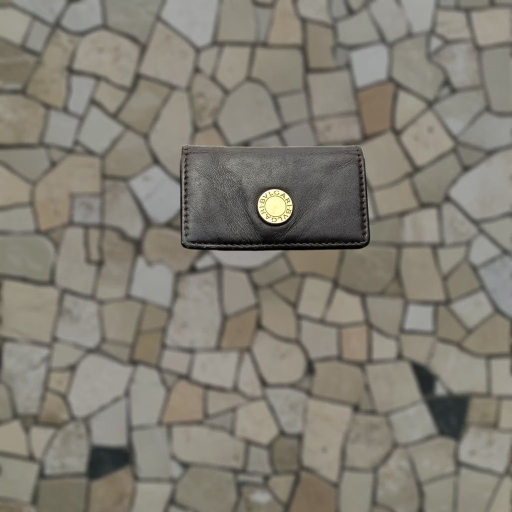 Bvlgari Bvlgari Signature Trifold Full Size Long Wallet Women Brown 7.5x4 Wallet Size ONE SIZE - 1 Thumbnail