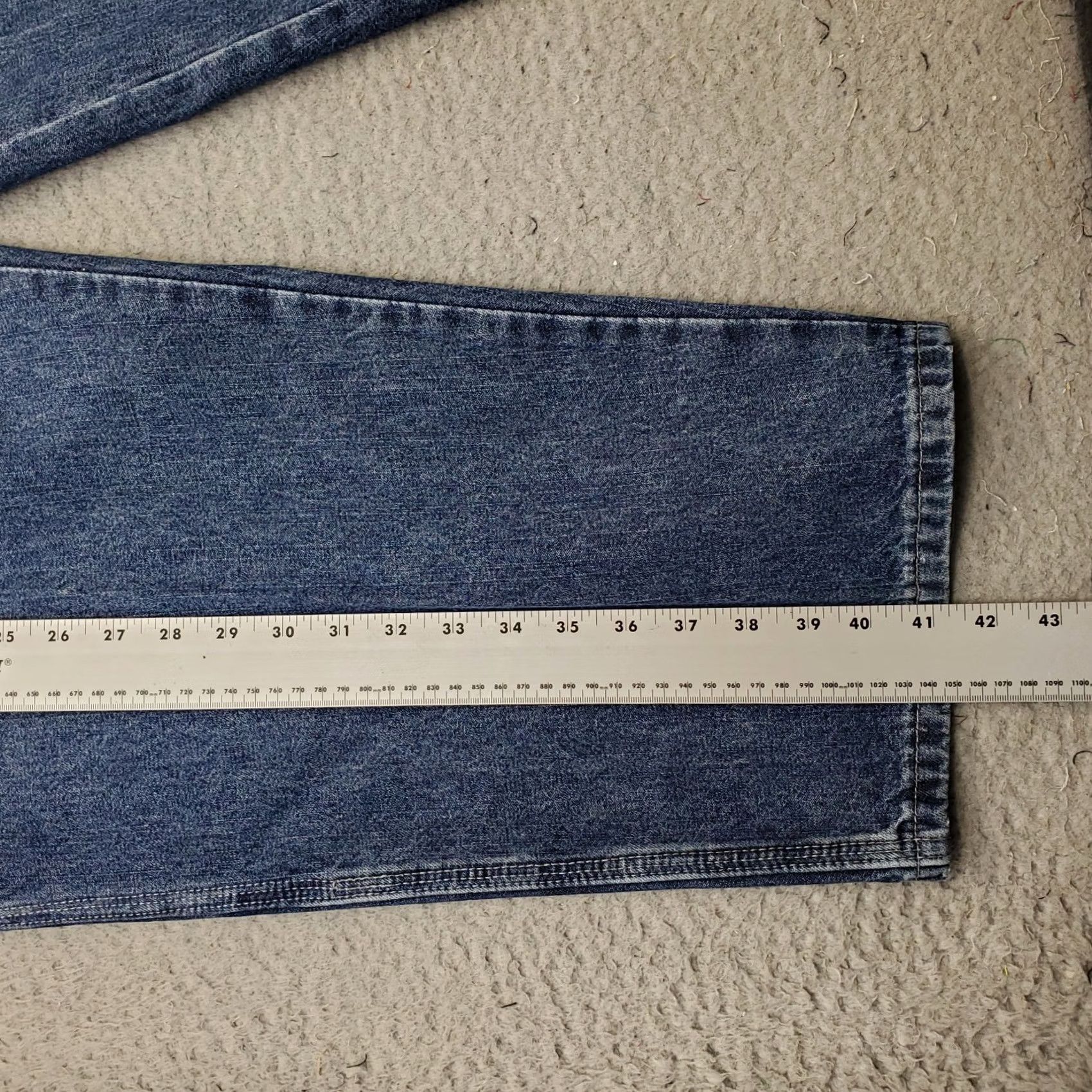 Wrangler Wrangler Mens Jeans Carpenter Denim 44 Blue Pockets Workwear 94LSWDV Size 44 Mens Size US 44 / EU 60 - 3 Thumbnail