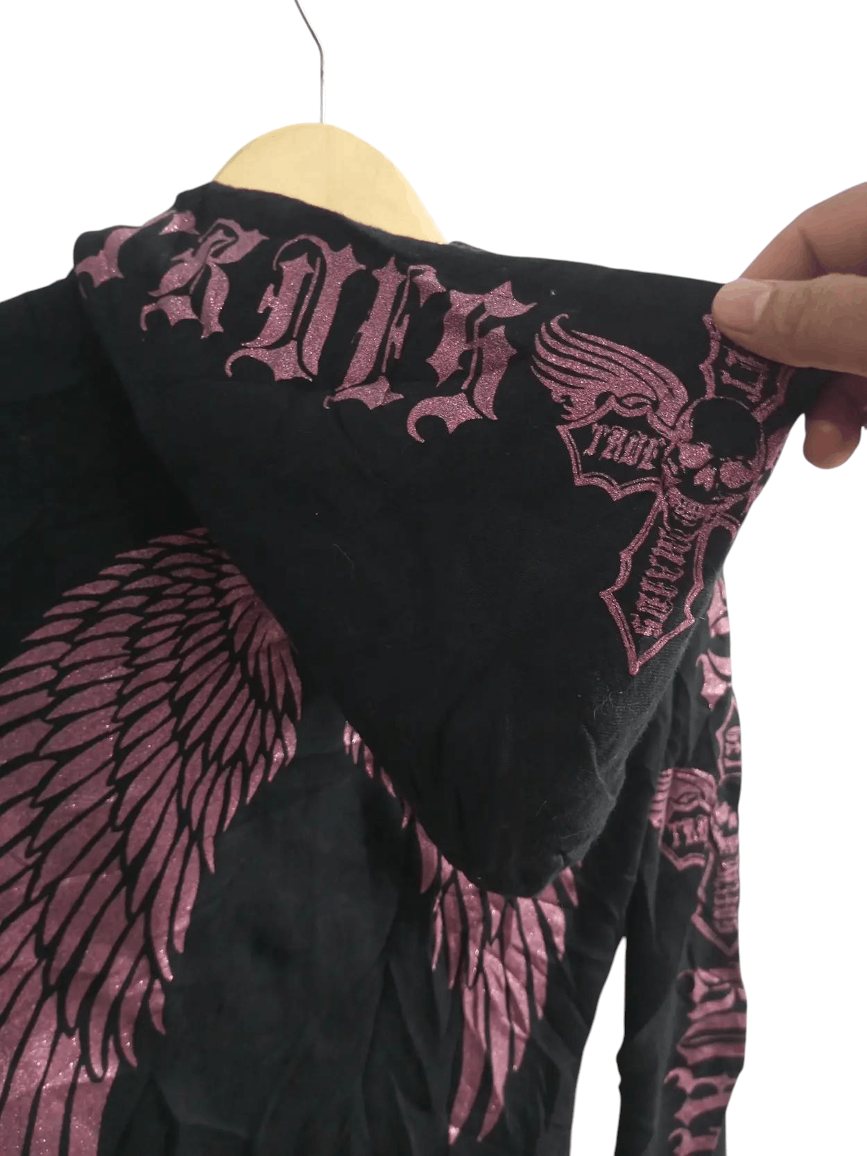 20471120 Vintage Galmourous punk angles hoodie Size US S / EU 44-46 / 1 - 10 Thumbnail