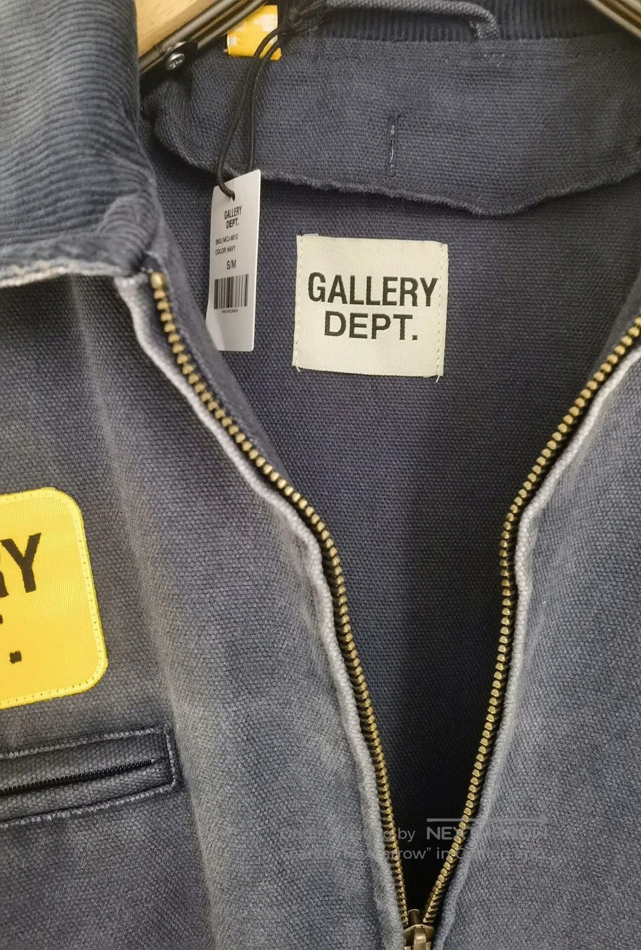 Gallery Dept. Gallery Dept. Gray Blue Zip Jacket. Size US S / EU 44-46 / 1 - 3 Thumbnail