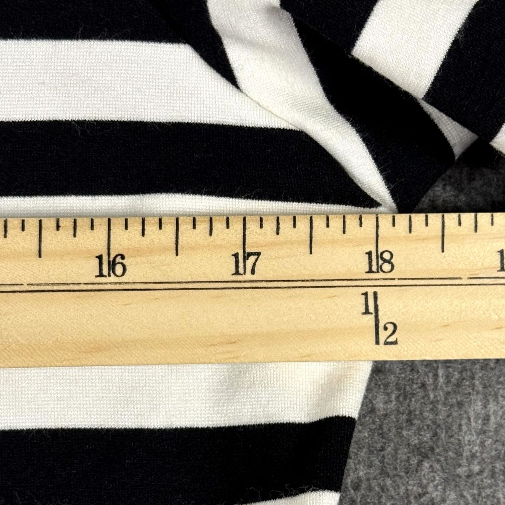 Nordstrom Nordstrom Shirt Dress Womens XS Striped Short Sleeve Stretch Casual Size XS / US 0-2 / IT 36-38 - 6 Thumbnail