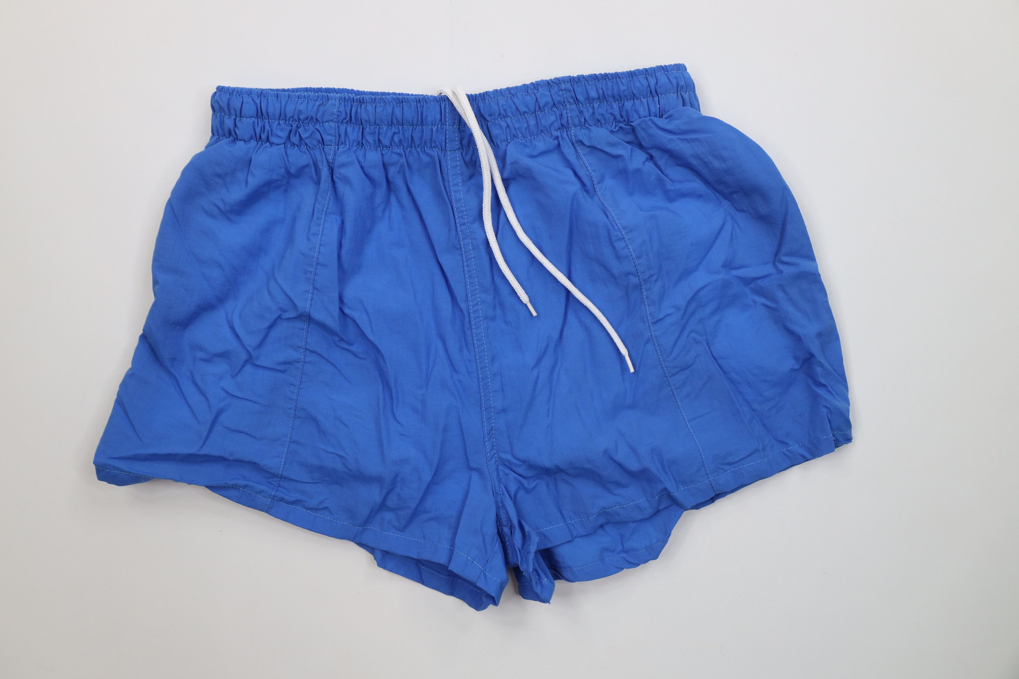 Vintage Vintage 90s Streetwear Running Jogging Short Shorts Nylon Size US 34 / EU 50 - 1 Thumbnail