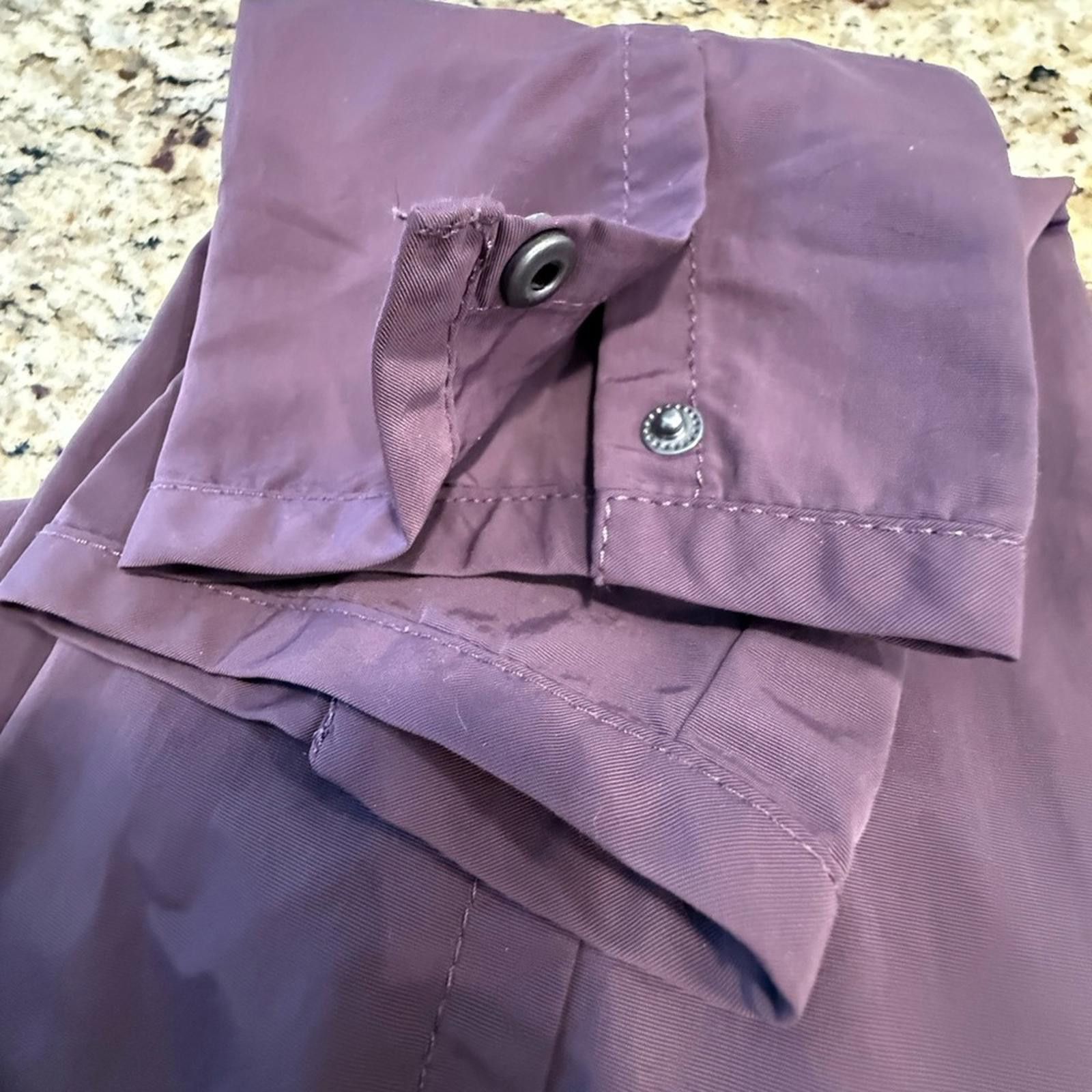 Eddie Bauer Eddie Bauer jacket plum purple zip front multi pocket SZ SM Size S / US 4 / IT 40 - 6 Thumbnail