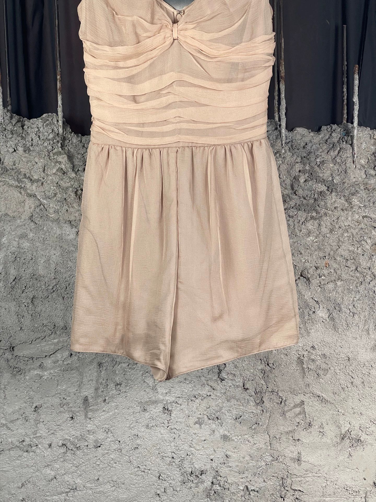 Dior Dior Blush Pink Tulle Cami Dress Women's 34 New Size XS / US 0-2 / IT 36-38 - 4 Thumbnail