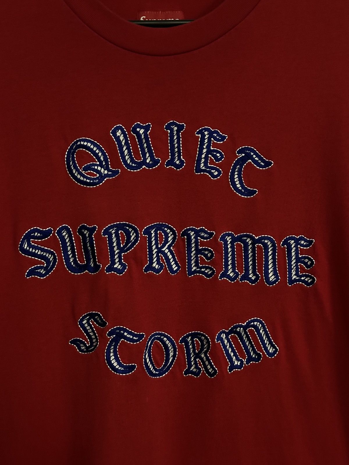 Supreme Supreme Quiet Storm S/S Tee Size US L / EU 52-54 / 3 - 2 Thumbnail
