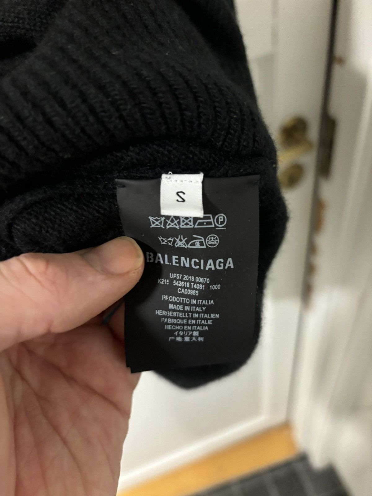 Balenciaga Balenciaga logo sweater Size US S / EU 44-46 / 1 - 3 Thumbnail