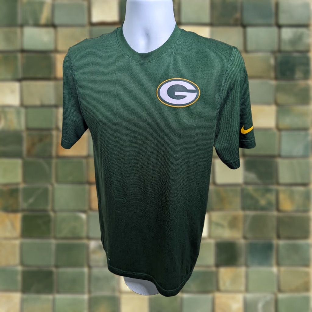 Nike Nike NFL Dri-Fit Green Bay Packers T Shirt Men's Small T7S Size US S / EU 44-46 / 1 - 1 Thumbnail