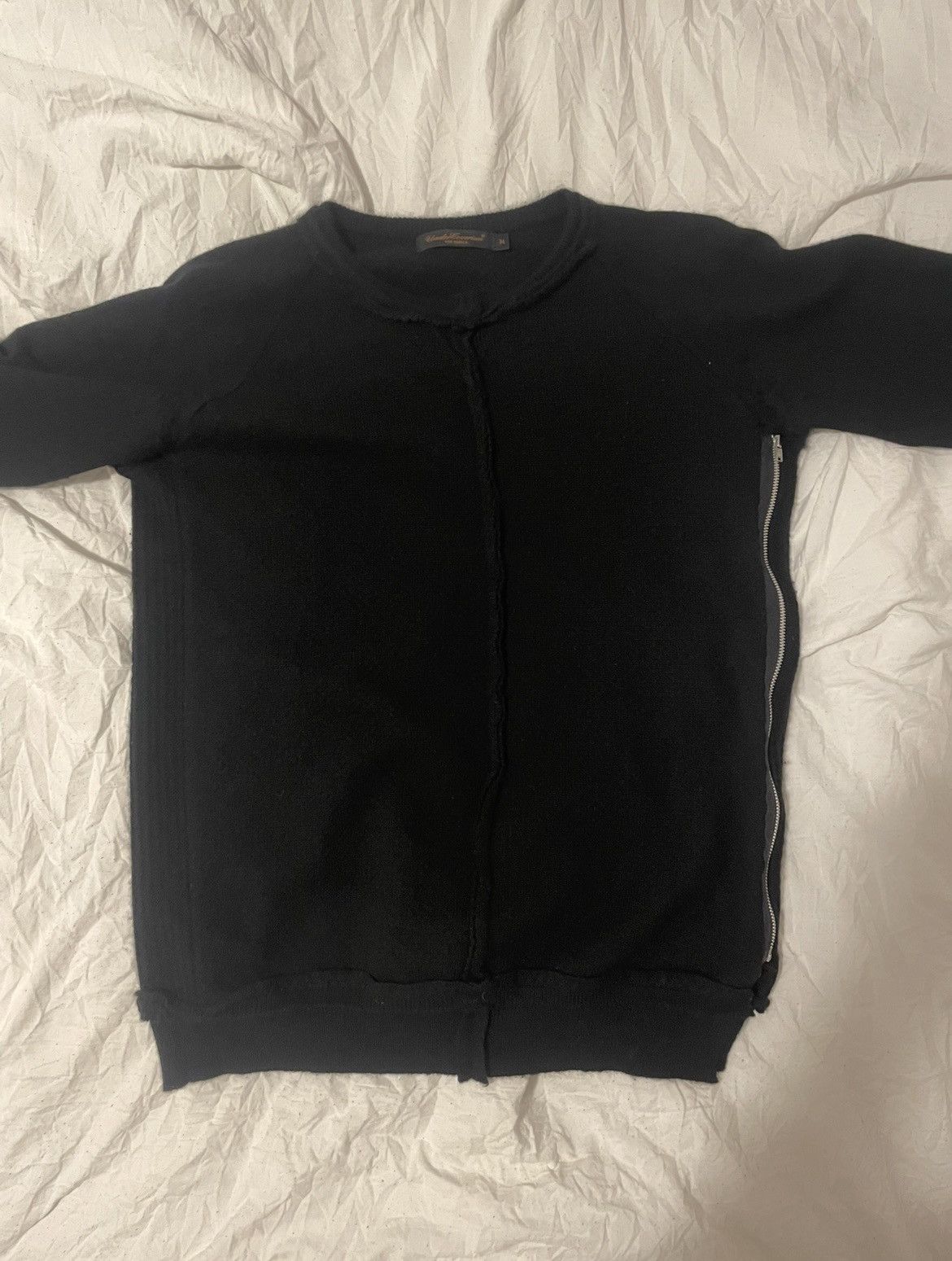 Undercover Undercover AW02 “Witch's Cell Division" Raw Hem Knit Sweater Size US M / EU 48-50 / 2 - 2 Thumbnail