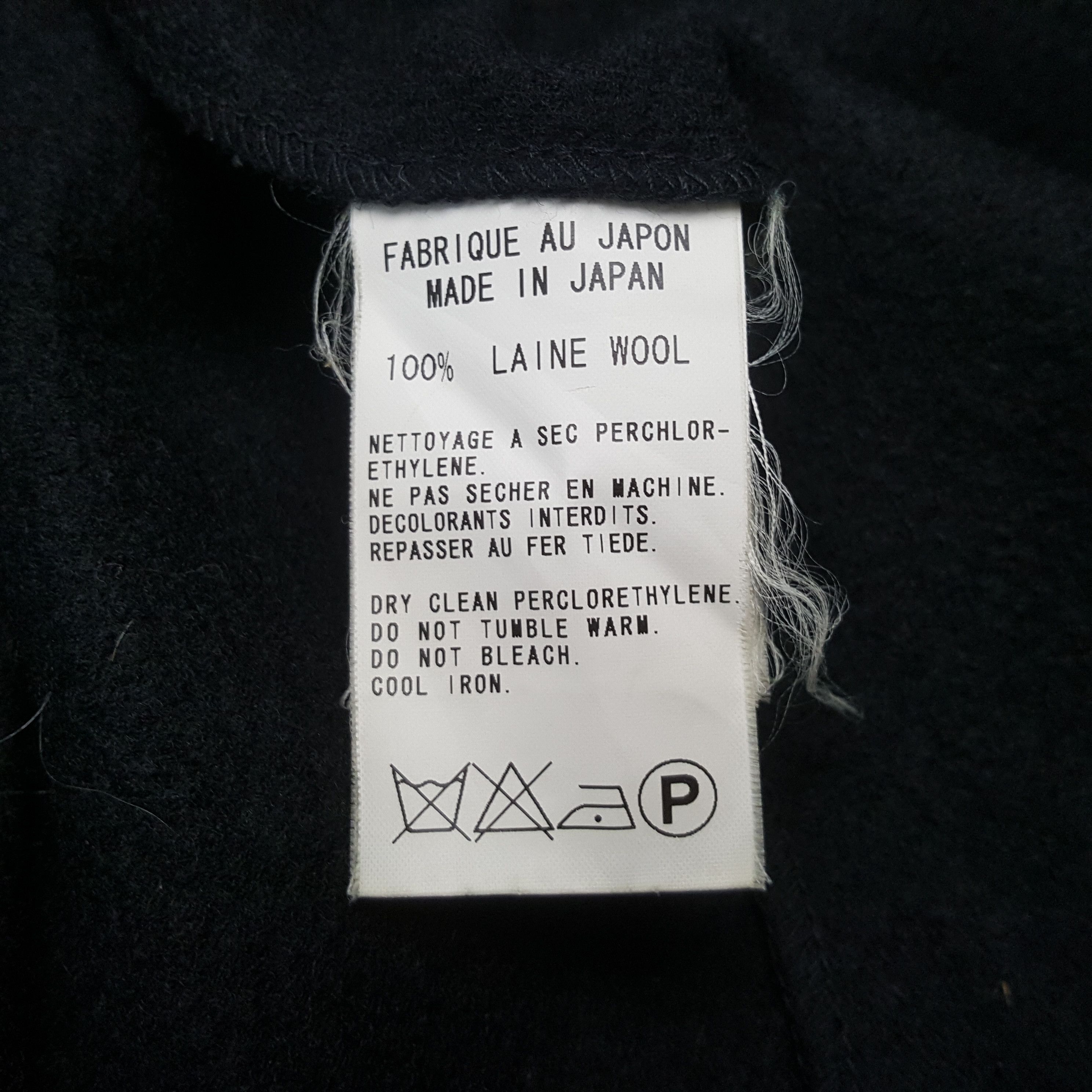 Yohji Yamamoto Y's by Yohji Yamamoto Japanese Designer Jacket C296N28 Size US XXS / EU 40 - 7 Thumbnail