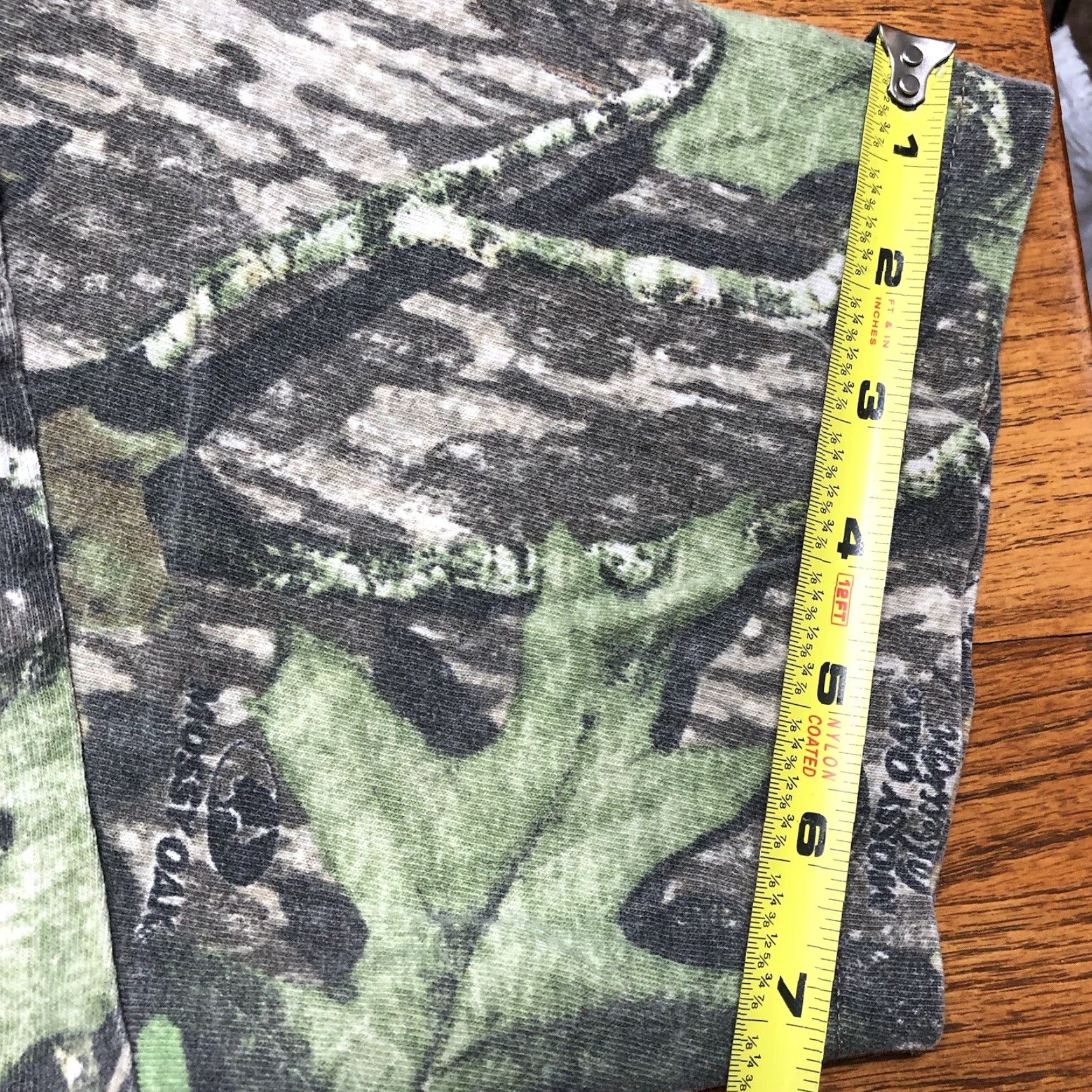 Jerzees VINTAGE Jerzees Outdoors Shirt Mens L Mossy Oak Obsession Camo Hunting Pocket T-Shirt 90s Mens Size US L / EU 52-54 / 3 - 7 Thumbnail