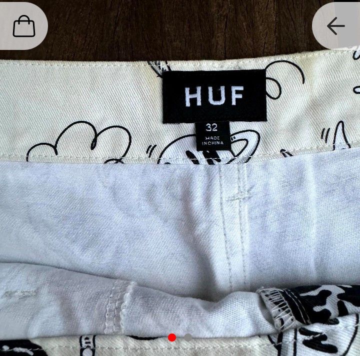 Huf Rare Collab Huf X Steven Harrington Pants :) Size US 32 / EU 48 - 2 Thumbnail