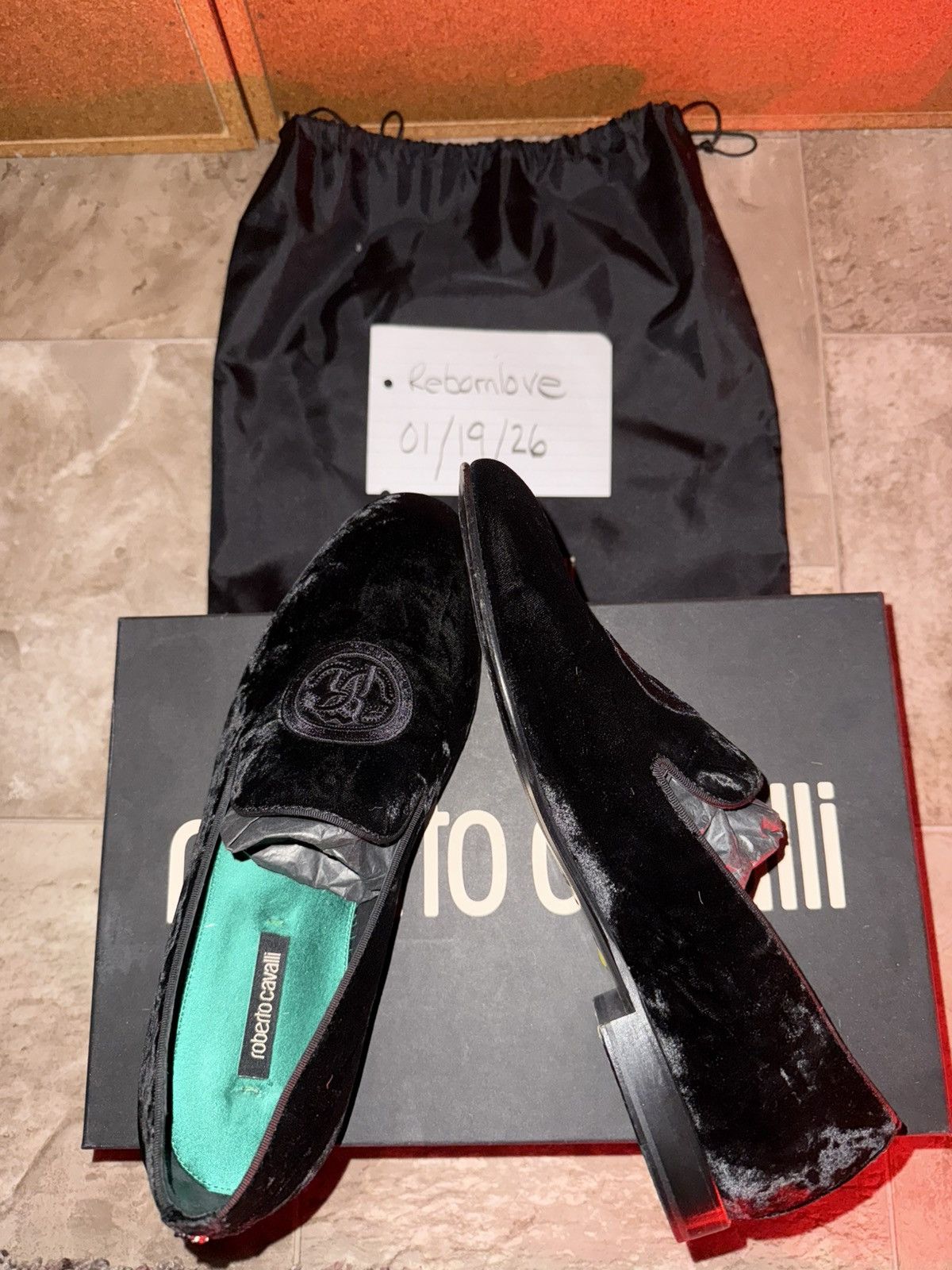 Roberto Cavalli Roberto Cavalli Mens Slipper / Loafers Size US 8 / EU 41 - 9 Thumbnail