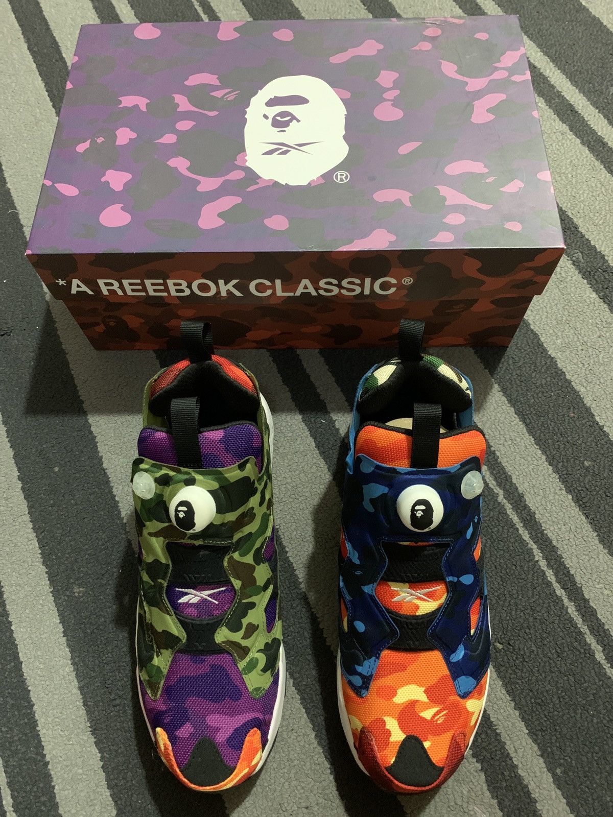 Bape x Reebok Instapump Fury OG