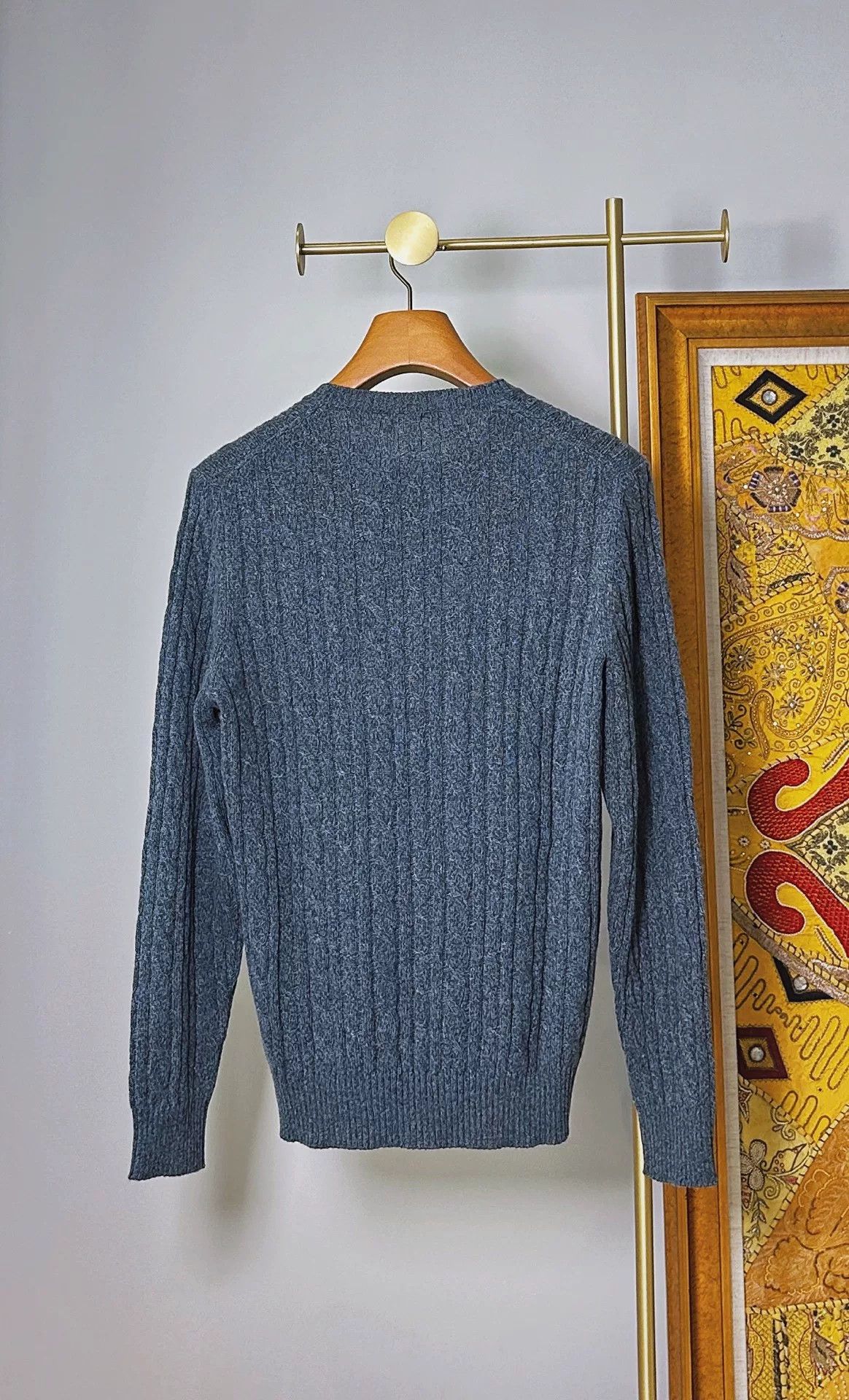 Loro Piana Loro Piana Baby Cashmere Cable Knit Sweater Size US L / EU 52-54 / 3 - 6 Thumbnail