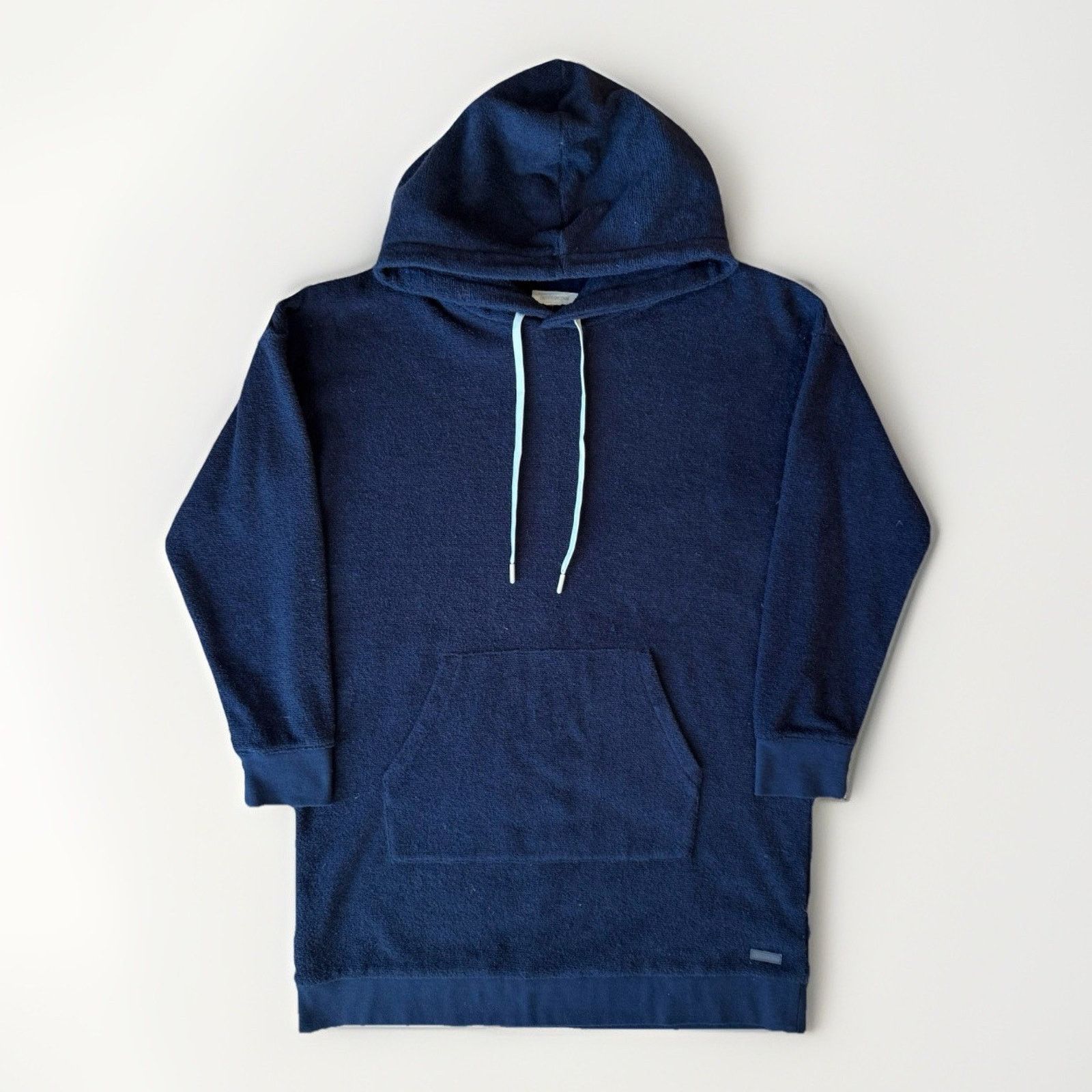 Outerknown Outerknown Hoodie Dress Women's Medium Navy Terry Cotton Size M / US 6-8 / IT 42-44 - 1 Thumbnail
