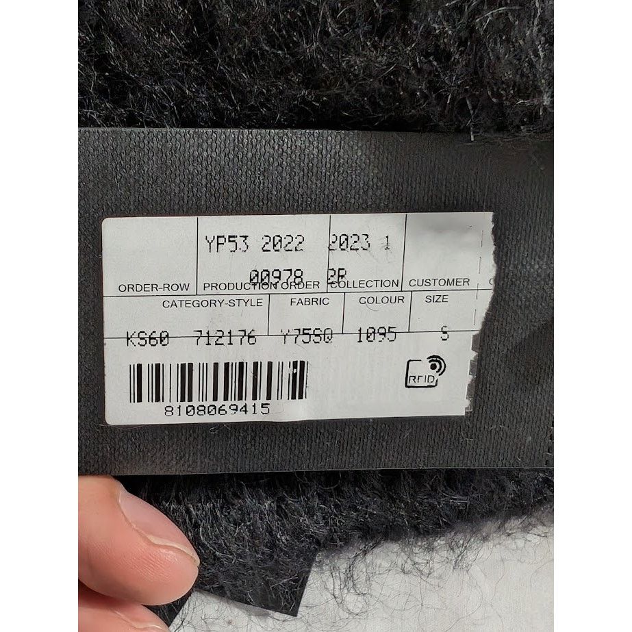 Saint Laurent Paris o1rshd1 Q:3 / Jacquard Sweater in Noir/Naturel Size US S / EU 44-46 / 1 - 17 Thumbnail