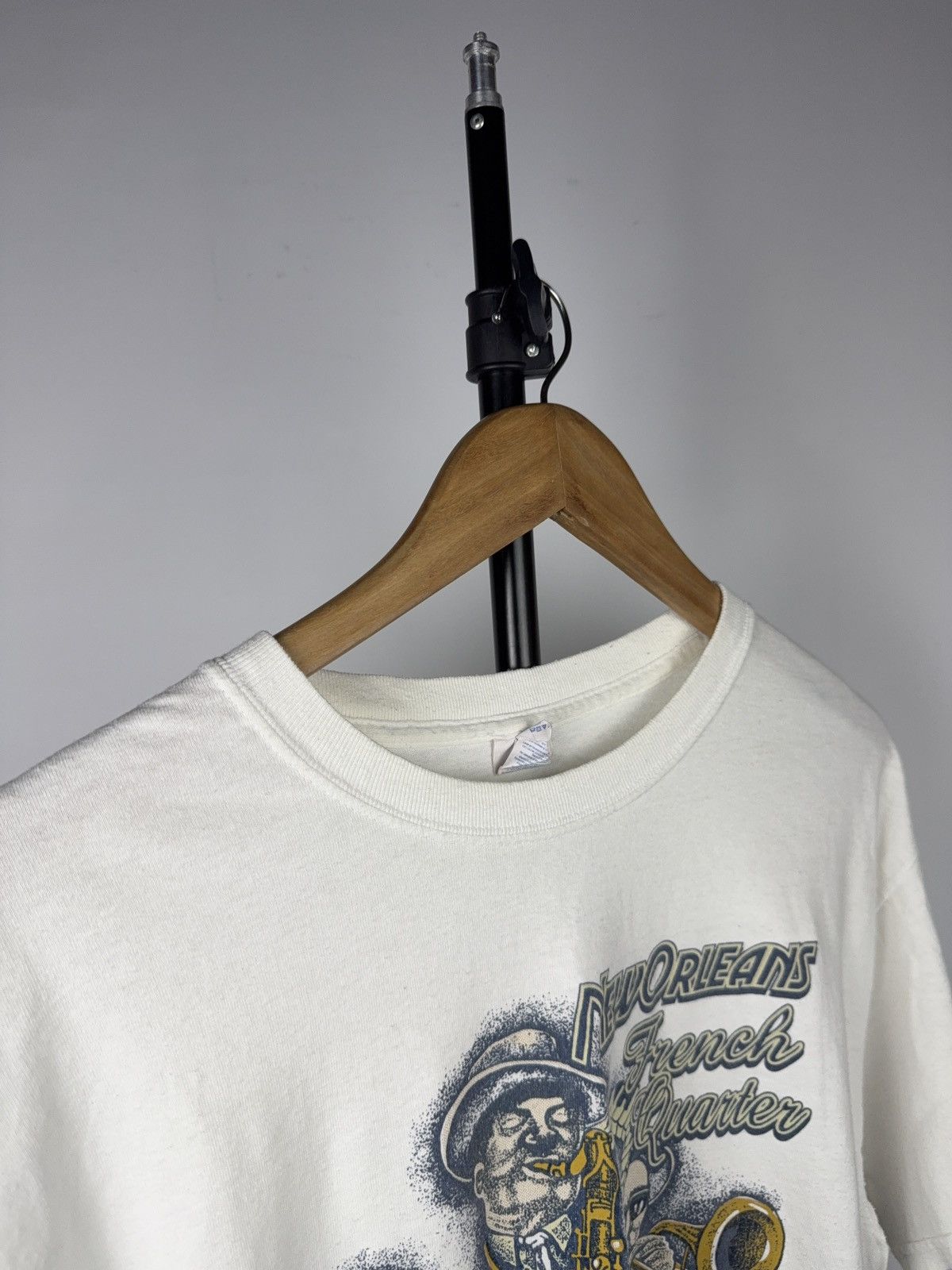 Vintage Vintage New Orleans Jazz French Quarter Graphic T-Shirt Size US L / EU 52-54 / 3 - 7 Thumbnail
