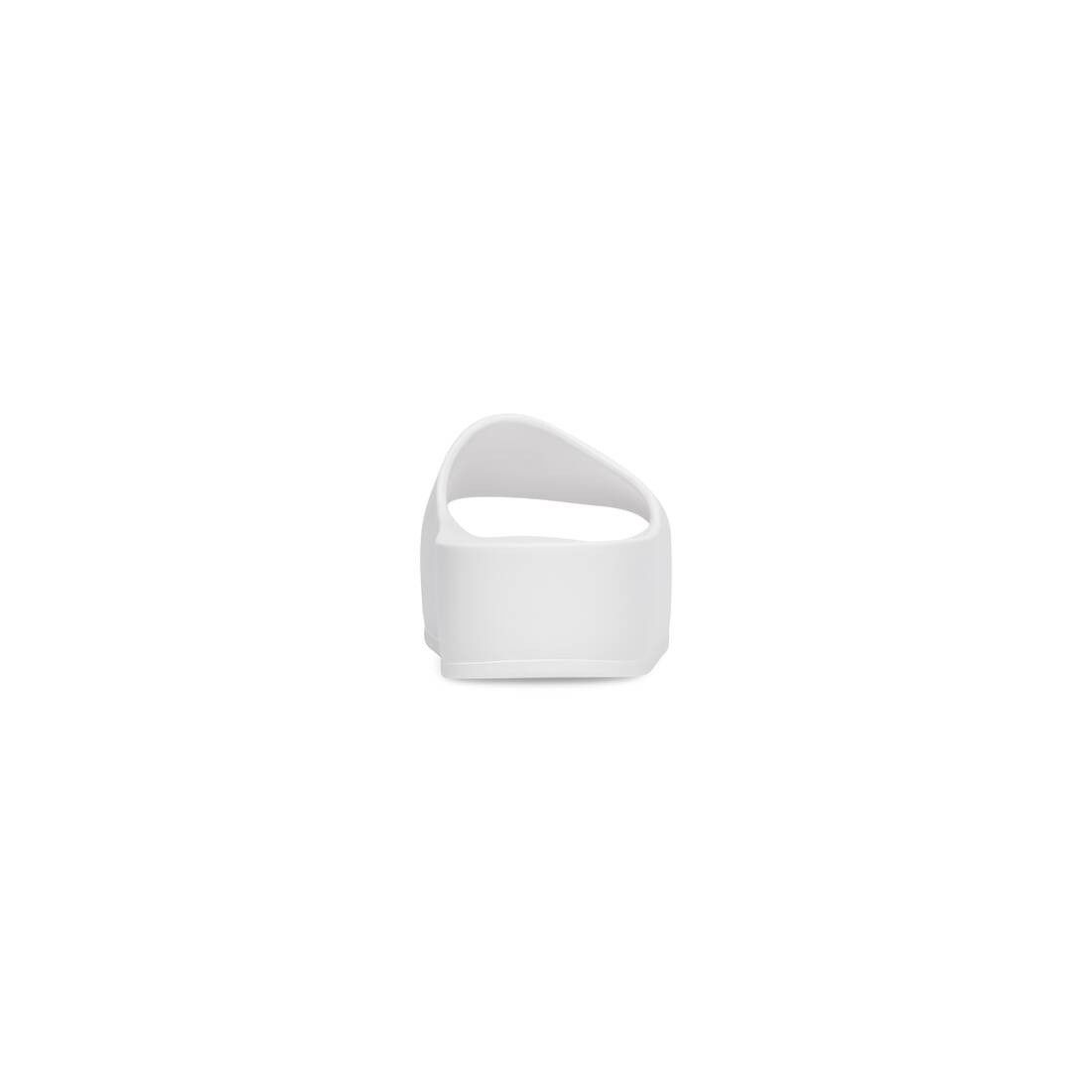 Balenciaga o1w1db10625 Chunky Slide Sandals in White Size US 9 / IT 39 - 5 Thumbnail
