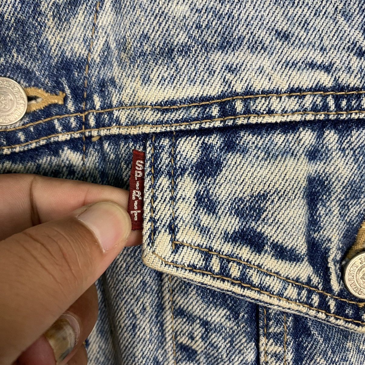Big John Vintage Big John Acid Wash Blue Denim Jacket Size US M / EU 48-50 / 2 - 5 Thumbnail