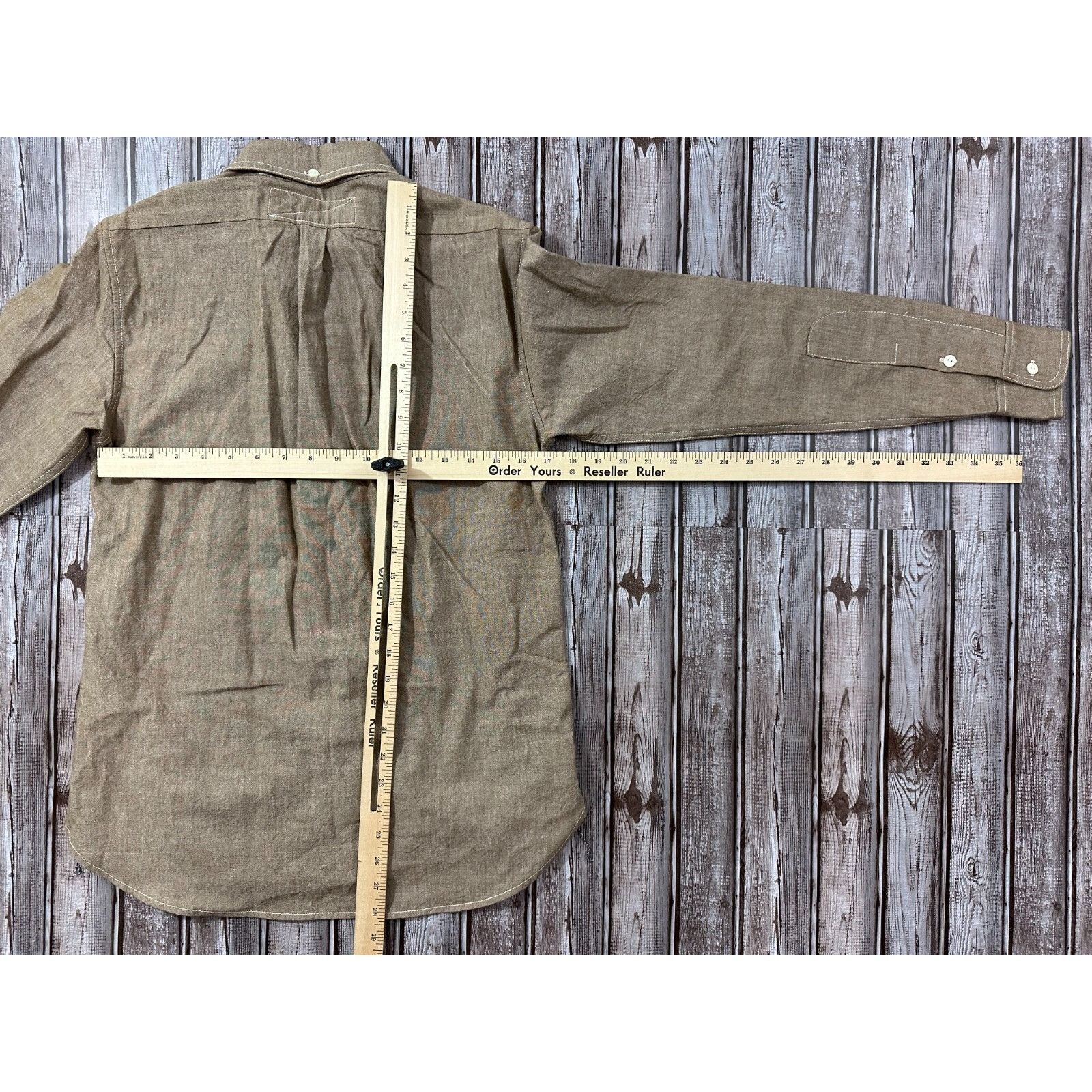 Rogue Territory Rogue Territory RGT Shirt Button Up Pocket color Brown SZ Sm Size US S / EU 44-46 / 1 - 2 Thumbnail
