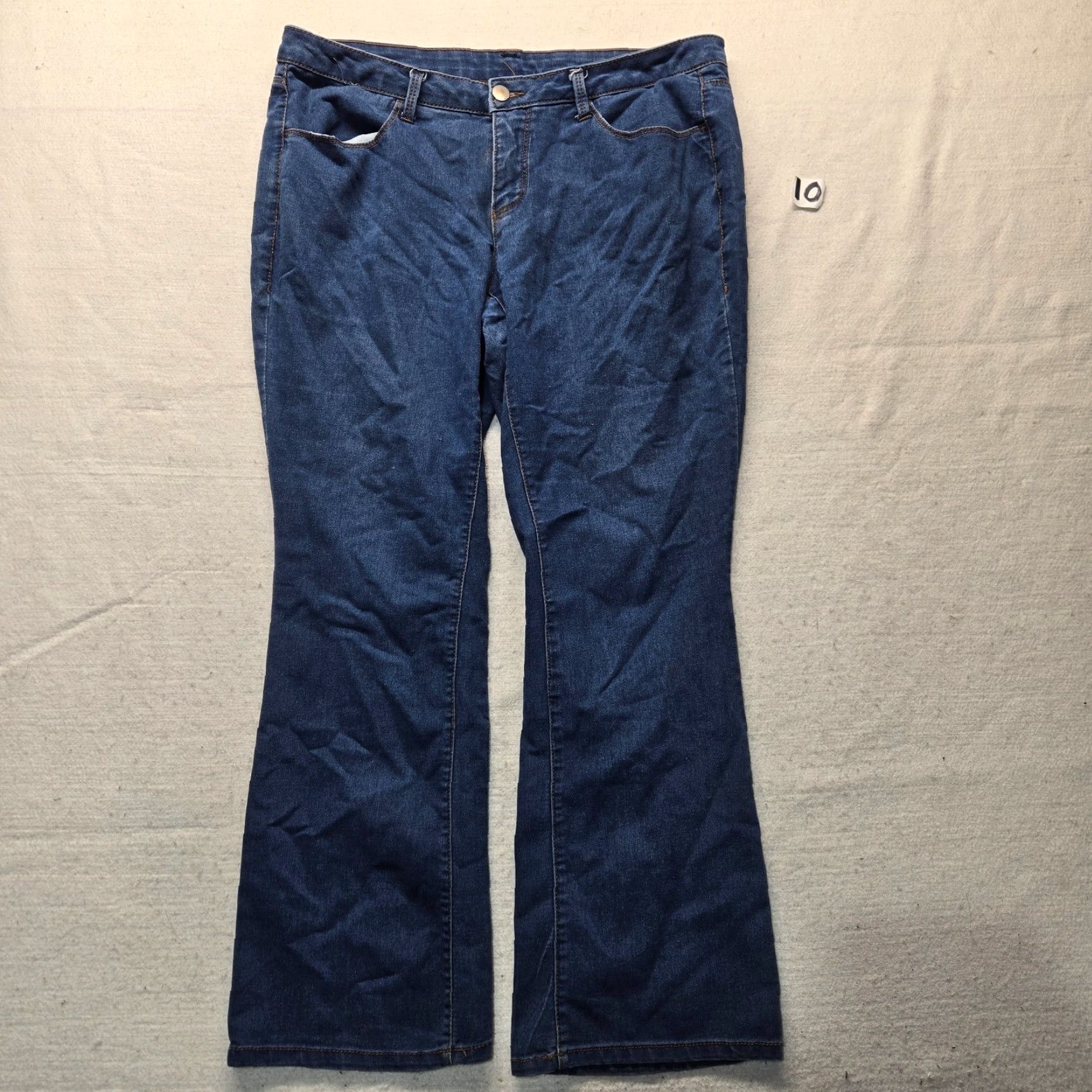 Faded Glory Faded Glory Jeans Boots Cut Denim Pants Women 16P Petite Blue Bootcut Jeans Womens 16P Petite Denim Jeans Size 38" / US 16 / IT 52 - 2 Thumbnail
