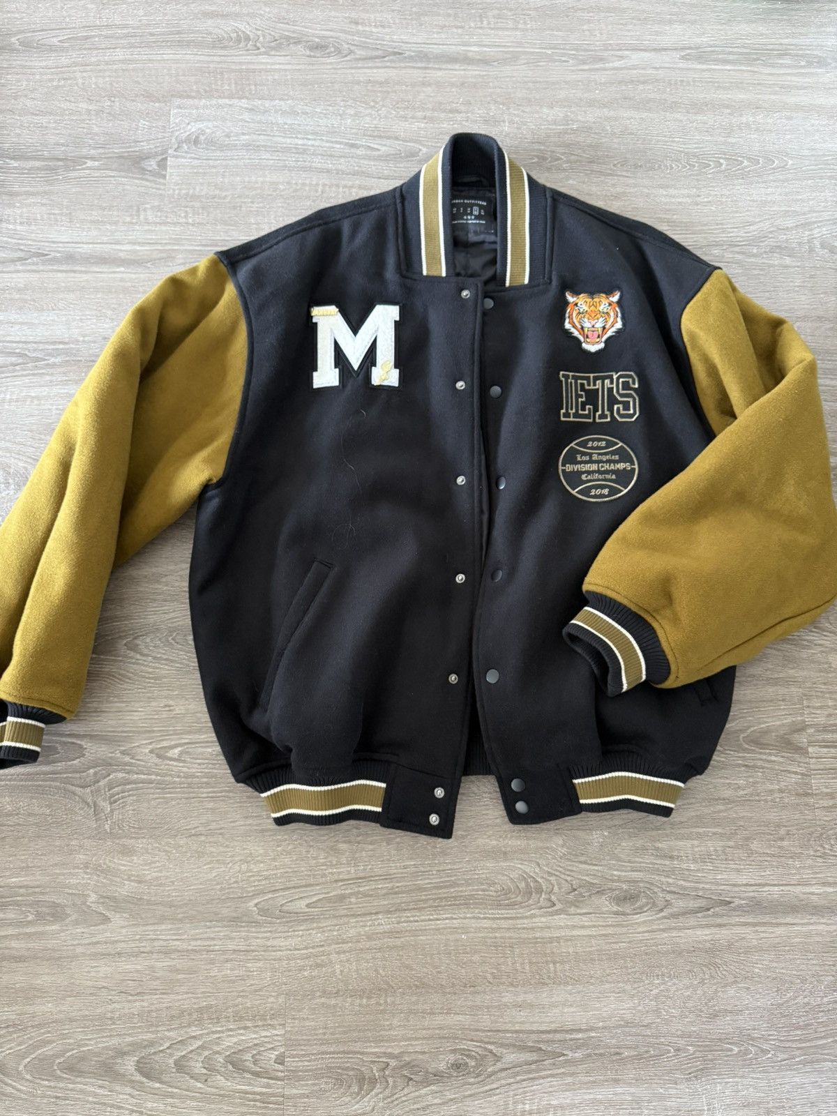 Urban Outfitters JETS urban outfitters VGTN Varsity Jacket oversizes Size US L / EU 52-54 / 3 - 6 Thumbnail