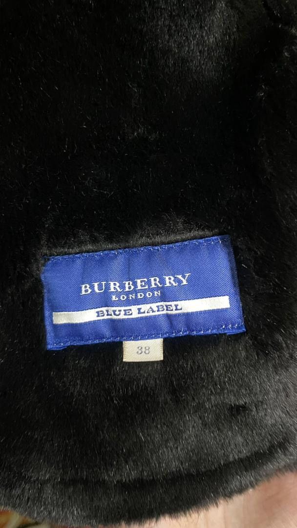 Burberry Vintage Burberry London Blue Label Faux Leather Jacket Size S / US 4 / IT 40 - 5 Thumbnail