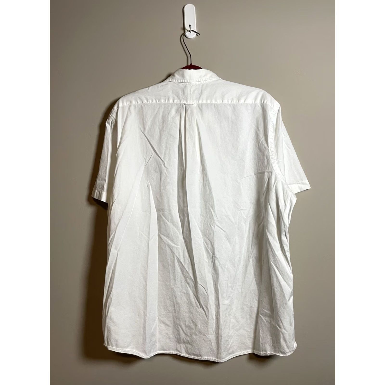 Ralph Lauren Ralph Lauren Shirt Mens 2XL White Classic Fit Button-Up Short Sleeve Twill Iced Breathable Casual Regular Mens Size US XXL / EU 58 / 5 - 4 Thumbnail