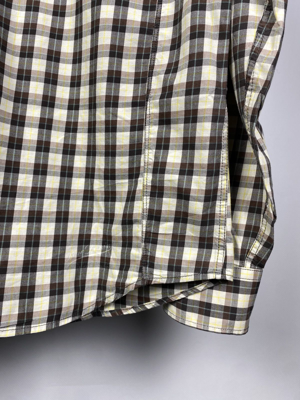 G-Star × Vintage Vintage 00s Y2K G STAR RAW Checked Button Shirt Size US L / EU 52-54 / 3 - 9 Thumbnail
