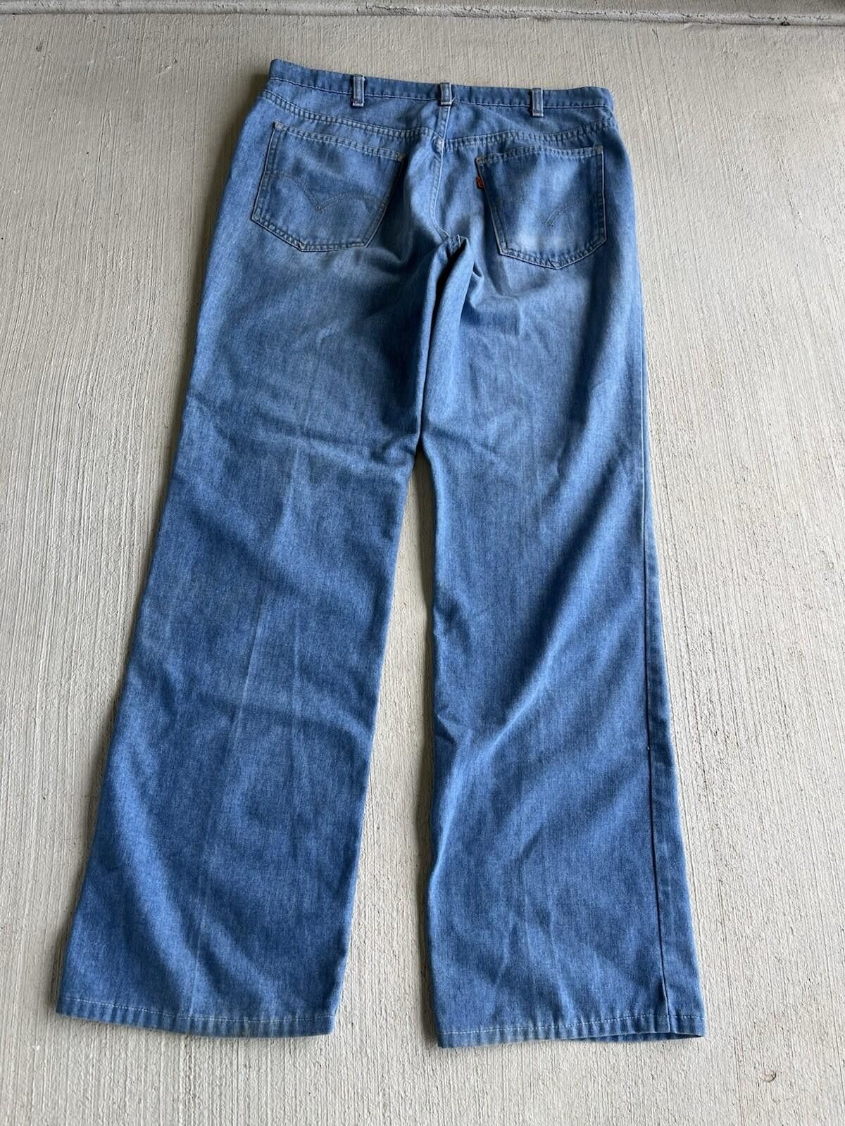 Levi's VTG Levi’s Skosh More Room Orange Tab Jeans Men’s 33x32 Size US 33 - 5 Thumbnail