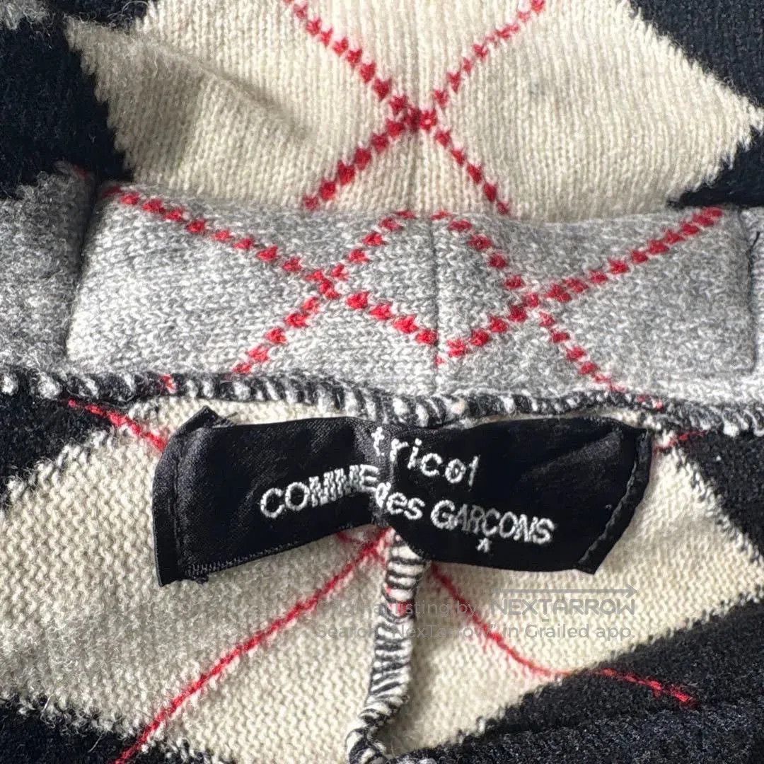 Comme des Garcons Comme des Garçons Argyle Cardigan M. Size US M / EU 48-50 / 2 - 6 Thumbnail