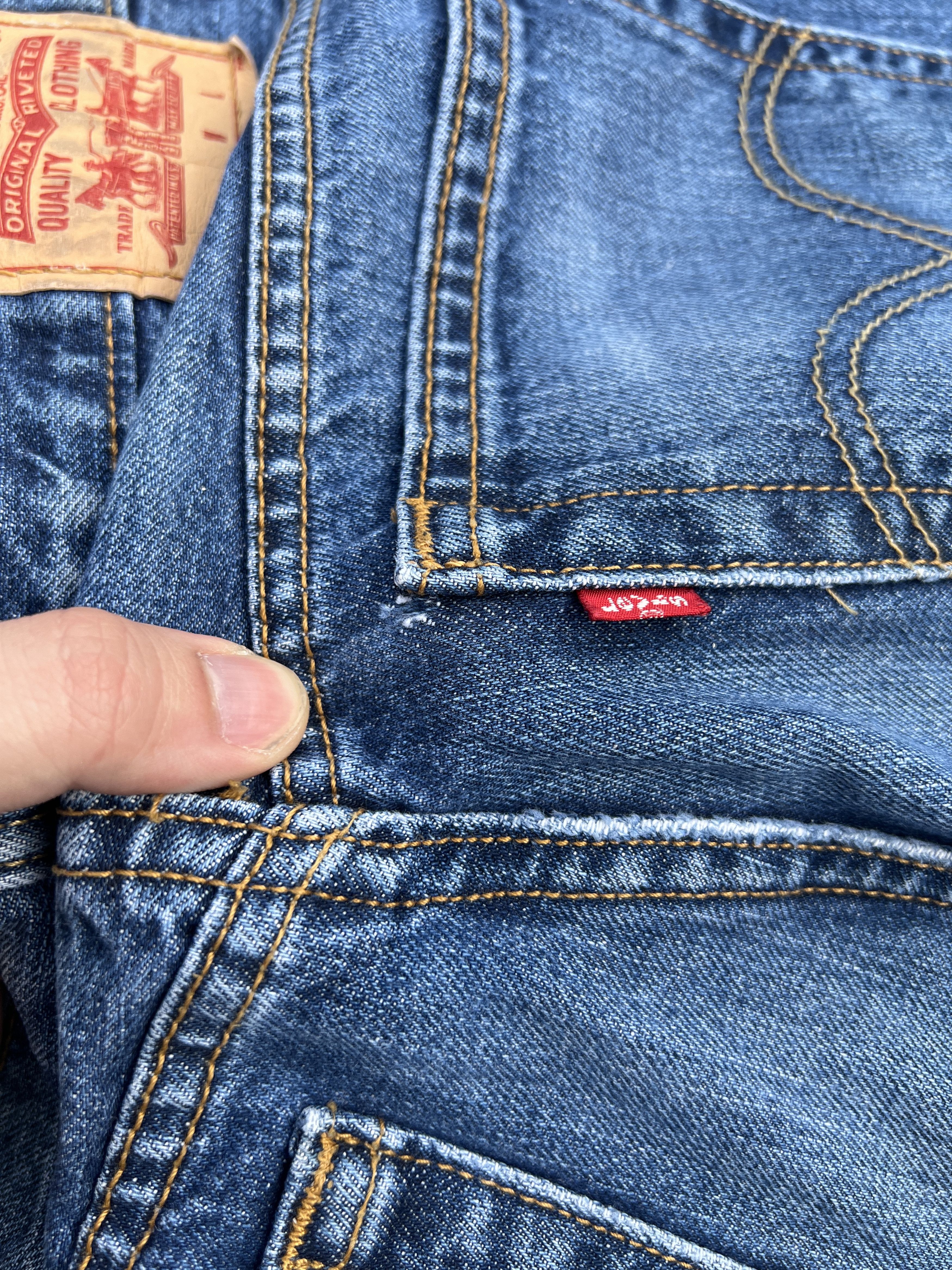 Levi's Levis Relaxed Straight Relax Vintage Washed Denim Jeans Size US 32 / EU 48 - 5 Thumbnail