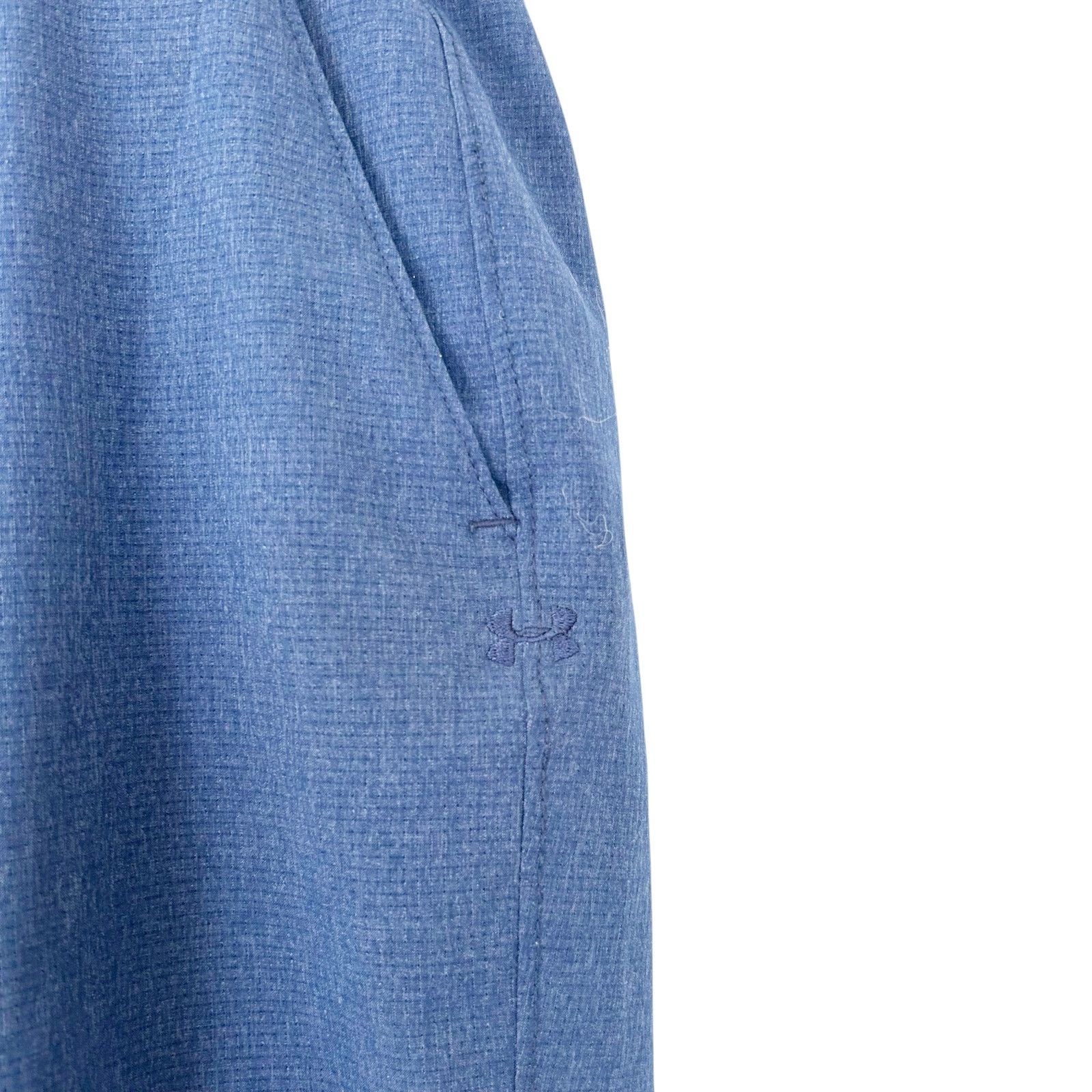 Under Armour Under Armour Blue Flat Front Chino Golf Pants Sz 36x30 Size US 36 / EU 52 - 4 Thumbnail