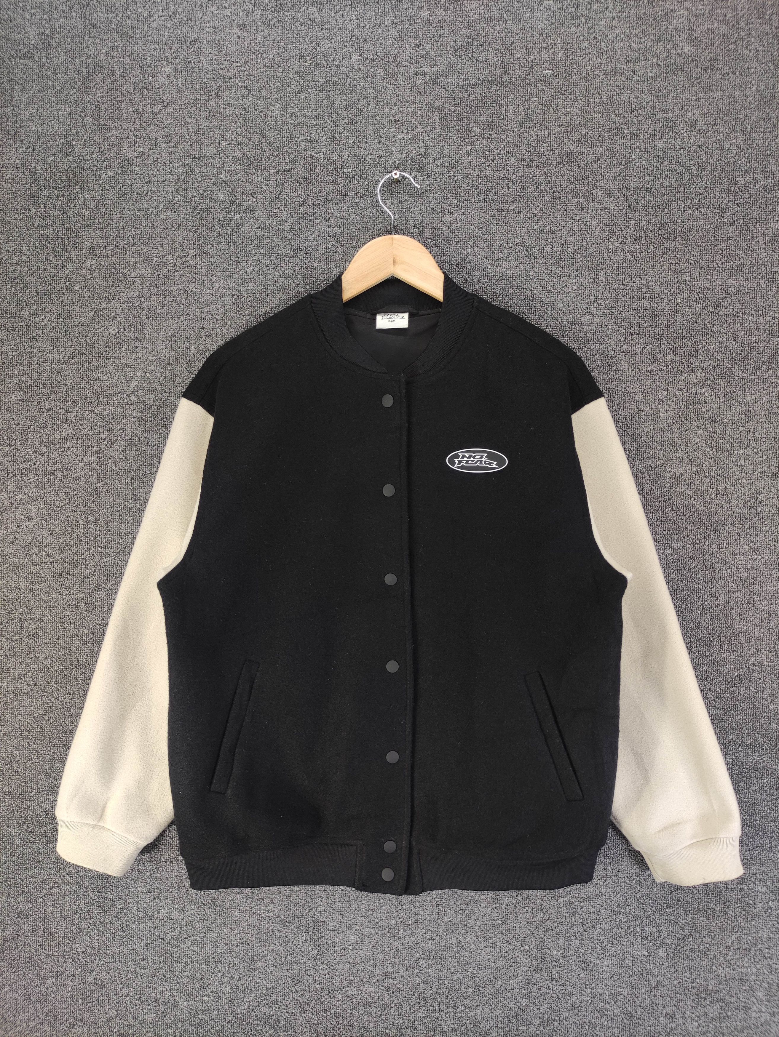 No Fear No Fear x H&M Varsity Wool Snap Button Jacket Size US M / EU 48-50 / 2 - 1 Thumbnail