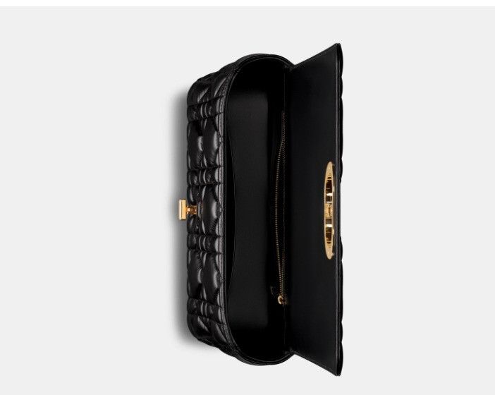 Dior o1w1db10425 M9243U Size: OS / Large Caro Bag in Black Size ONE SIZE - 3 Thumbnail